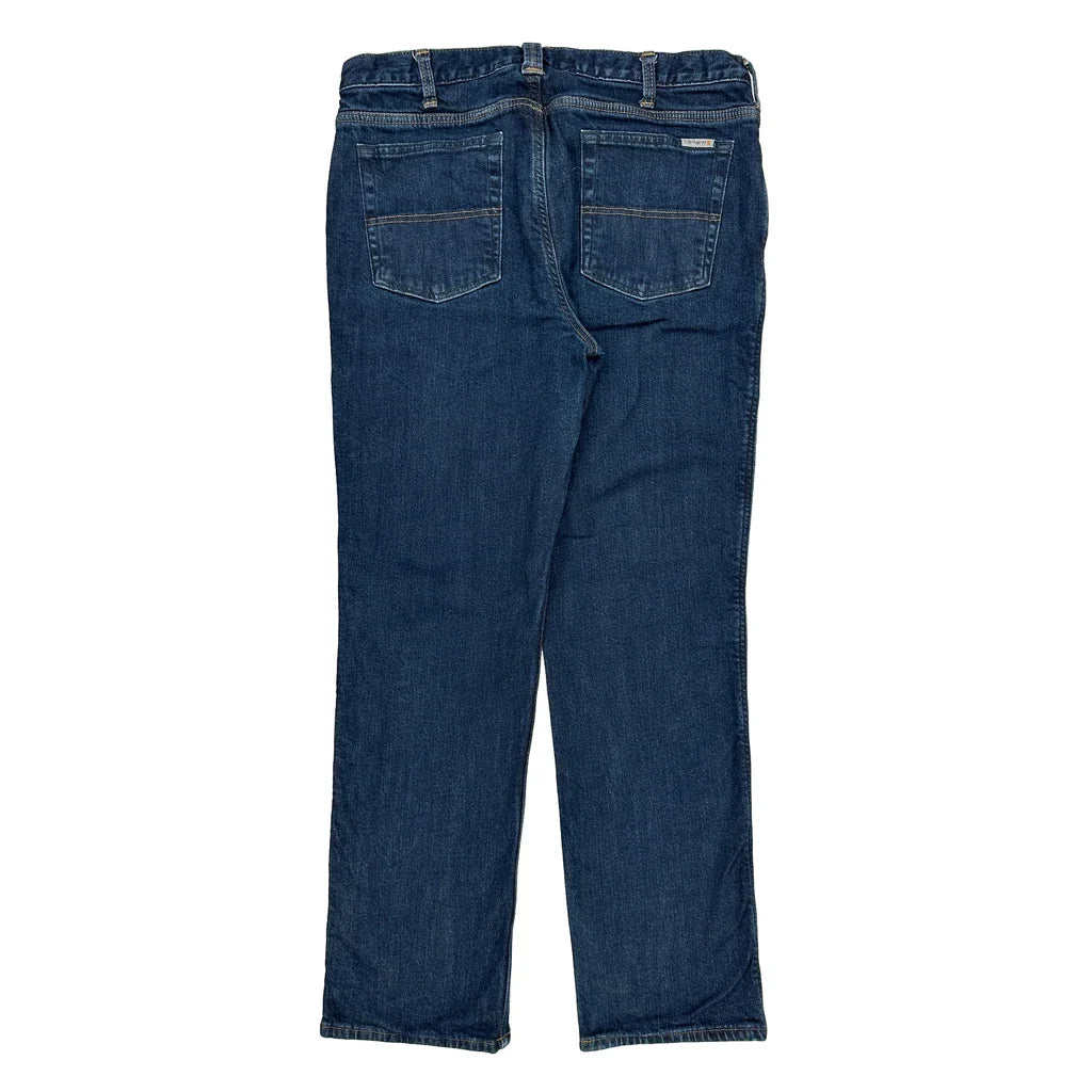 Carhartt Jeans - 34W UK 14 Blue Cotton Blend Refurbished - Thrifted (note: this is a term often used to describe second- refurbished available on Cerqular