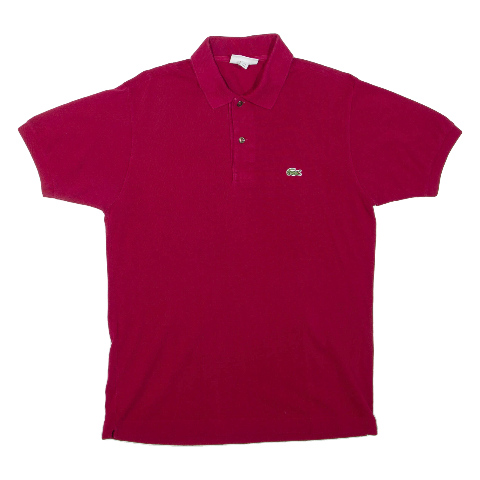 LACOSTE Mens Polo Shirt Maroon M Refurbished - N/A refurbished available on Cerqular