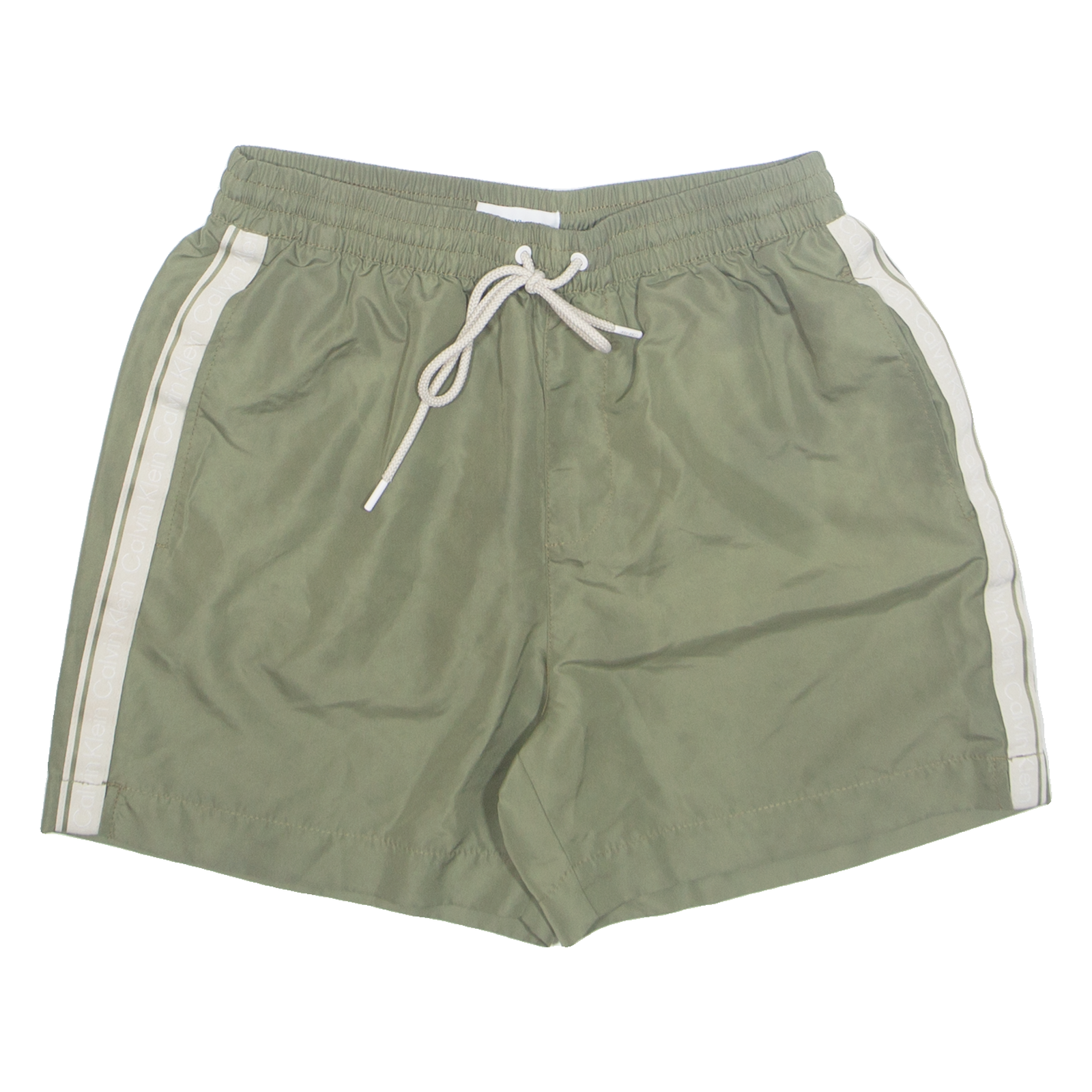 CALVIN KLEIN Mesh Lined Mens Swimming Shorts Green XS W26 Refurbished - N/A refurbished available on Cerqular