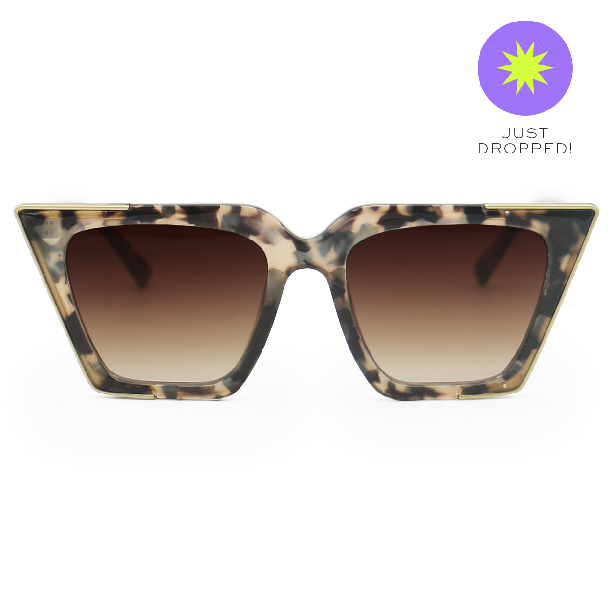 Buy The CEO - Sustainable Tortoise Frame Brown Lens Cateye Sunglasses | Color: Tortoise - Brown | Size: OS Refurbished - $99.00 The CEO - Sustainable Tortoise Frame Brown Lens Cateye Sunglasses | Color: Tortoise - Brown | Size: OS Refurbished - N/A refurbished available on Cerqular