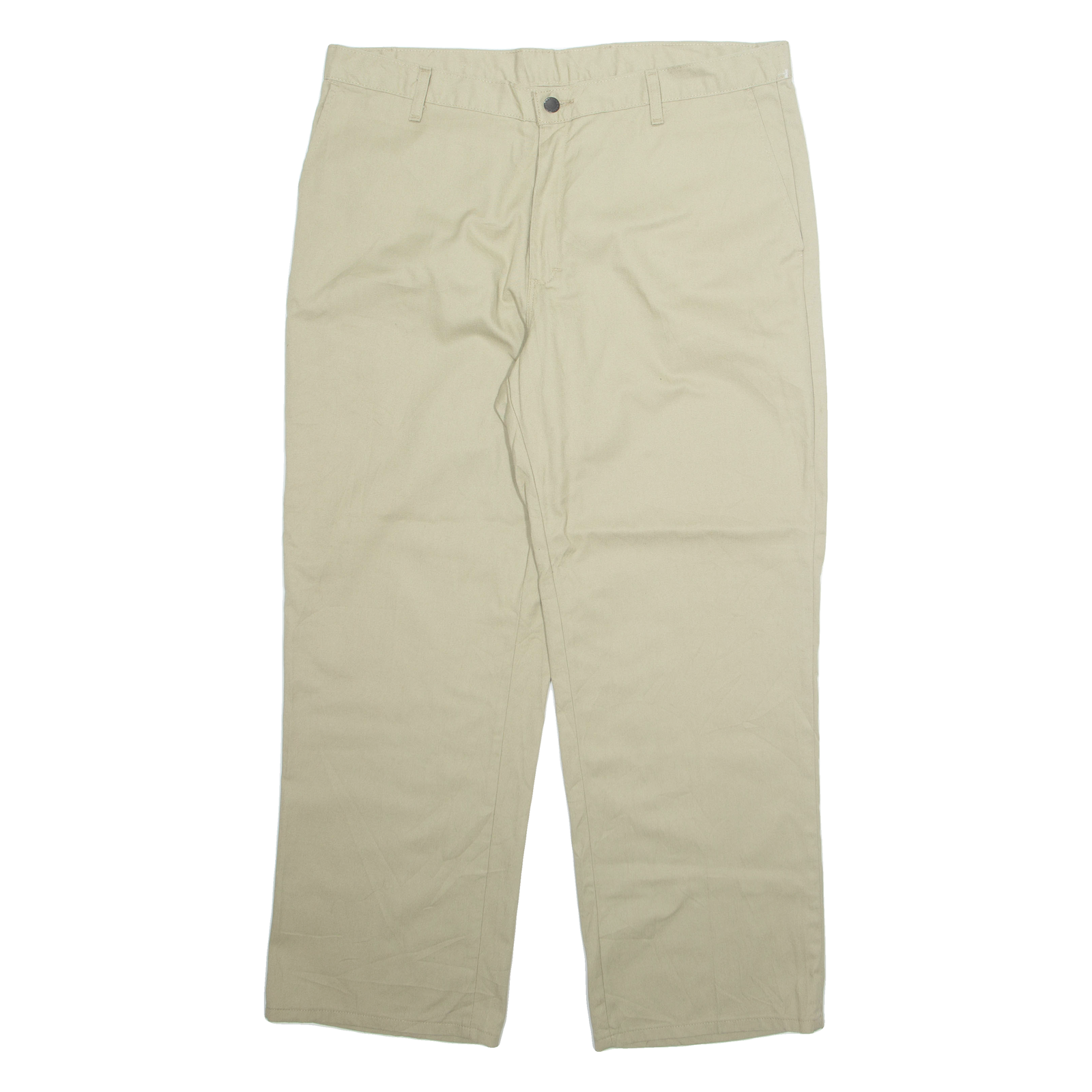 DICKIES Workwear Mens Trousers Beige Loose Straight W38 L30 Refurbished - N/A refurbished available on Cerqular