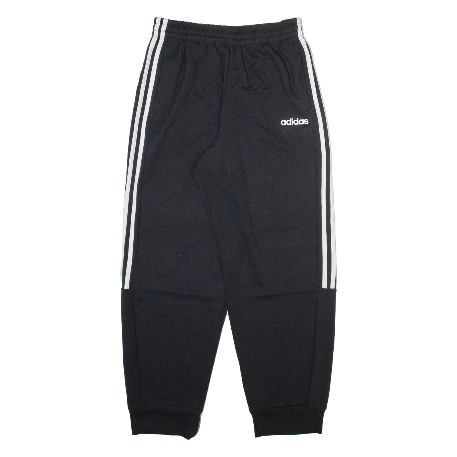 ADIDAS Mens Joggers Black Tapered M W26 L28 Refurbished - N/A refurbished available on Cerqular