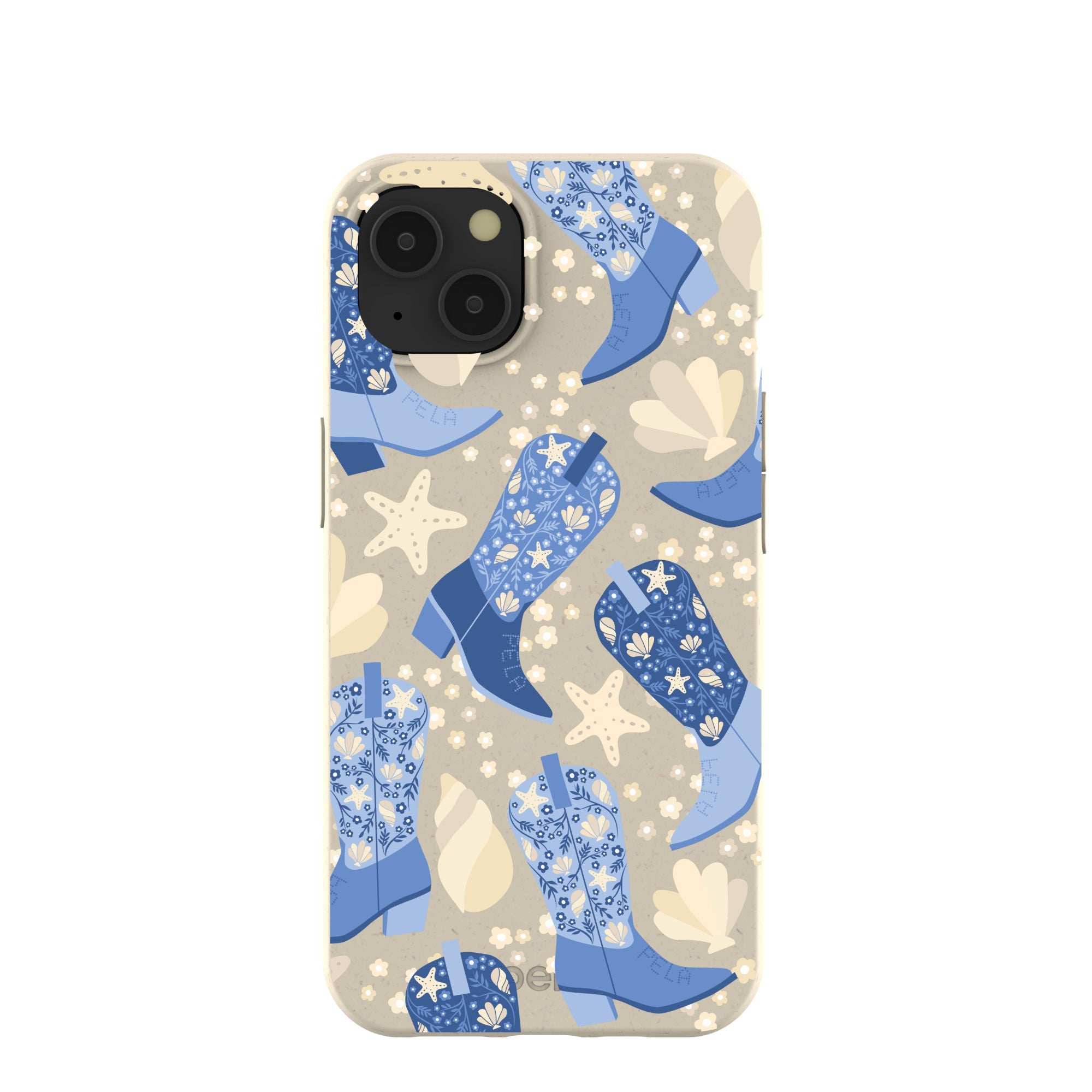 London Fog Shells and Boots iPhone 13 Case Refurbished - Pela Case refurbished available on Cerqular
