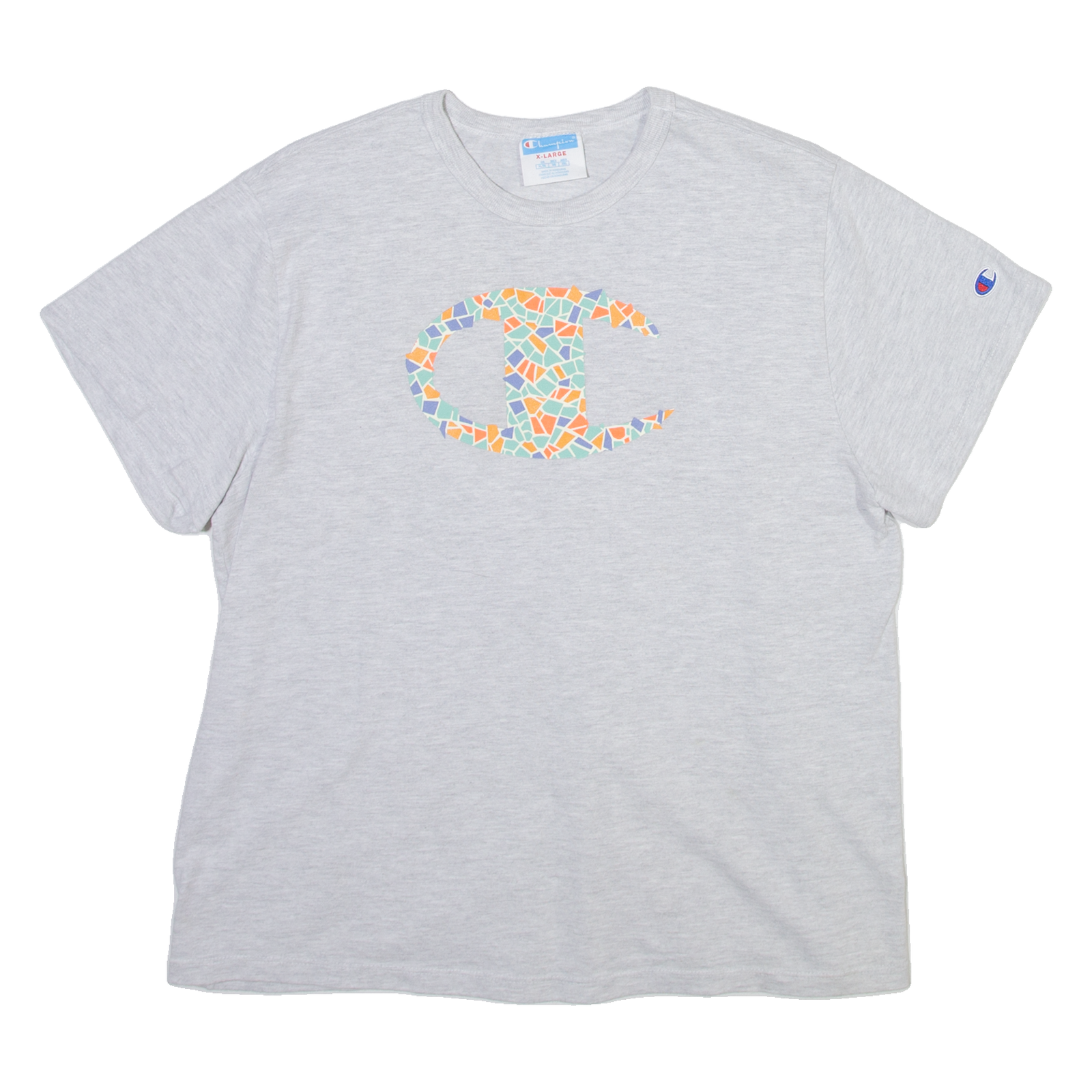 CHAMPION Mens T-Shirt Grey XL Refurbished - N/A refurbished available on Cerqular
