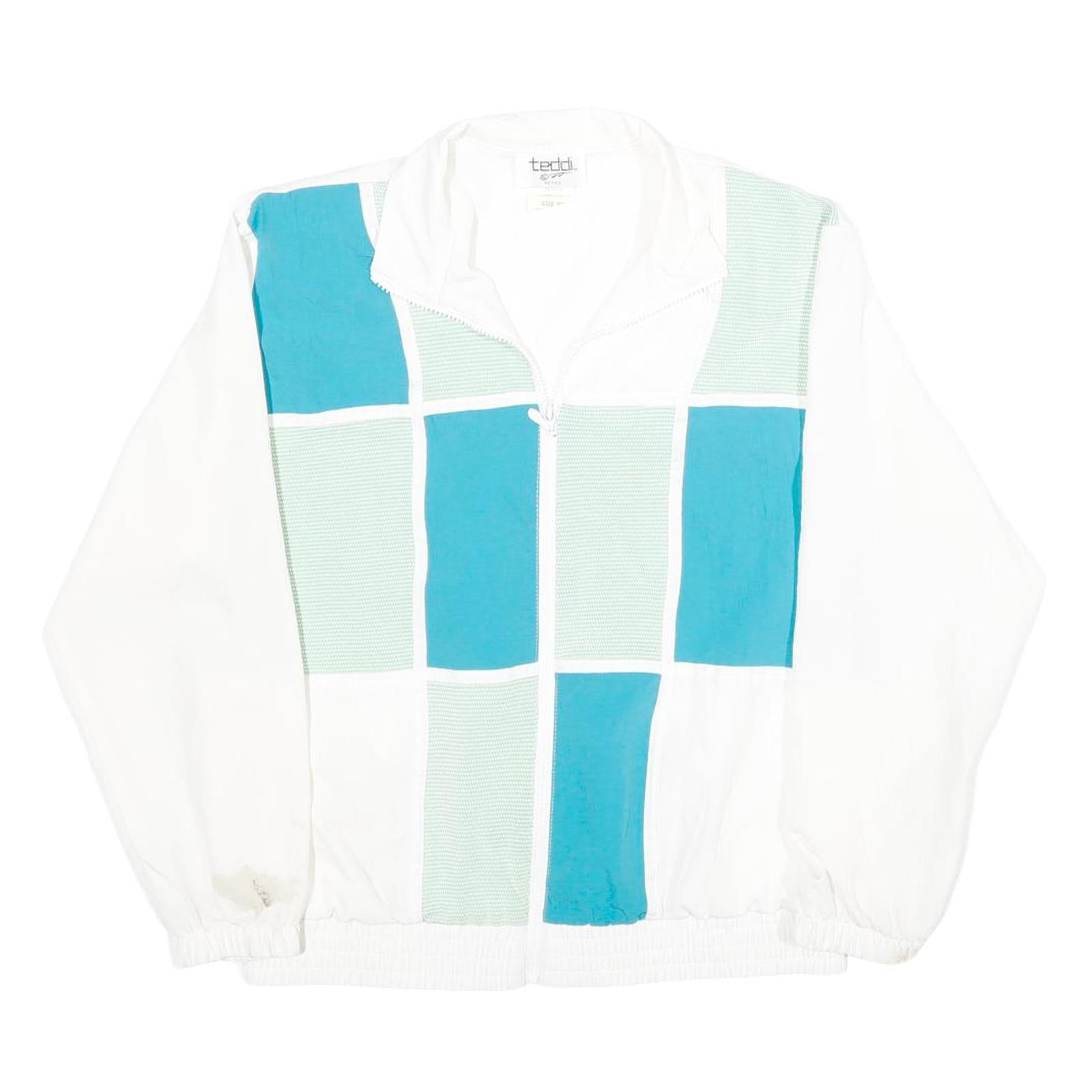 Buy TEDDI Womens White & Blue Zip Jacket S Polyester Blend Colourblock Casual Retro Refurbished - $27.29 TEDDI Womens White & Blue Zip Jacket S Polyester Blend Colourblock Casual Retro Refurbished - N/A refurbished available on Cerqular