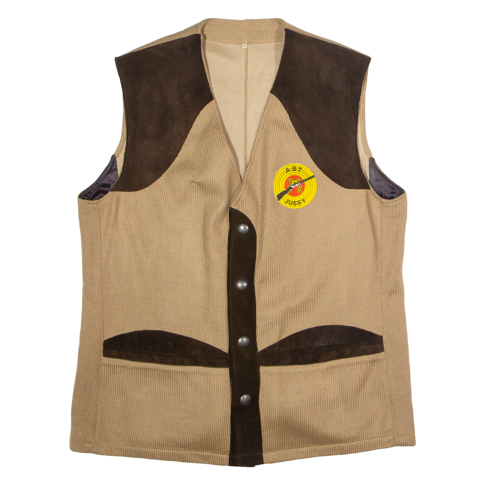 ABT Jussy Shooting Mens Gilet Beige Knit XL Refurbished - N/A refurbished available on Cerqular
