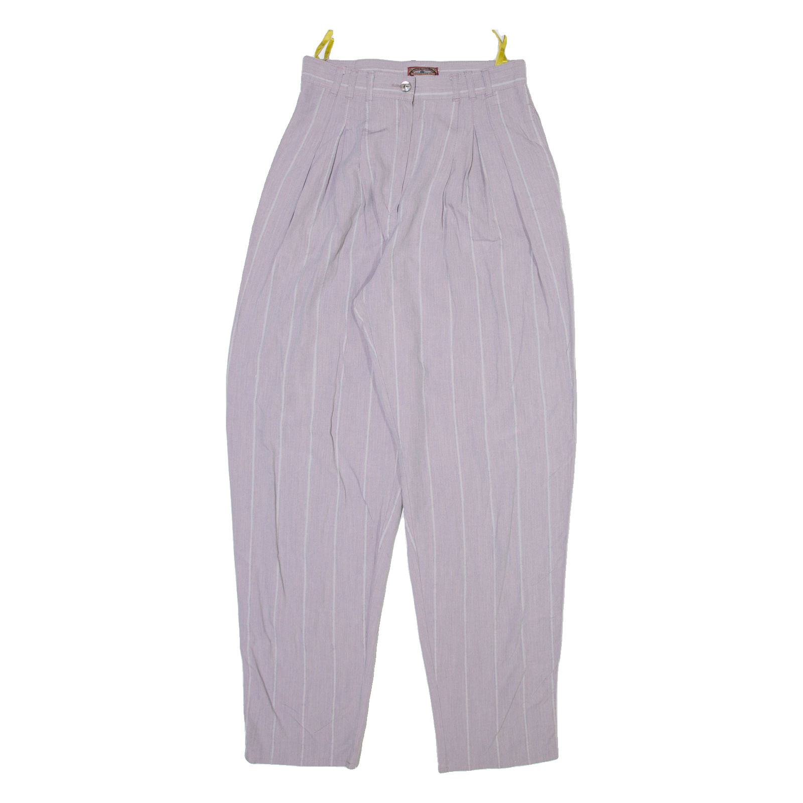 FASHION FOR FUN Womens Trousers Purple Relaxed Tapered W25 L28 Refurbished - N/A refurbished available on Cerqular