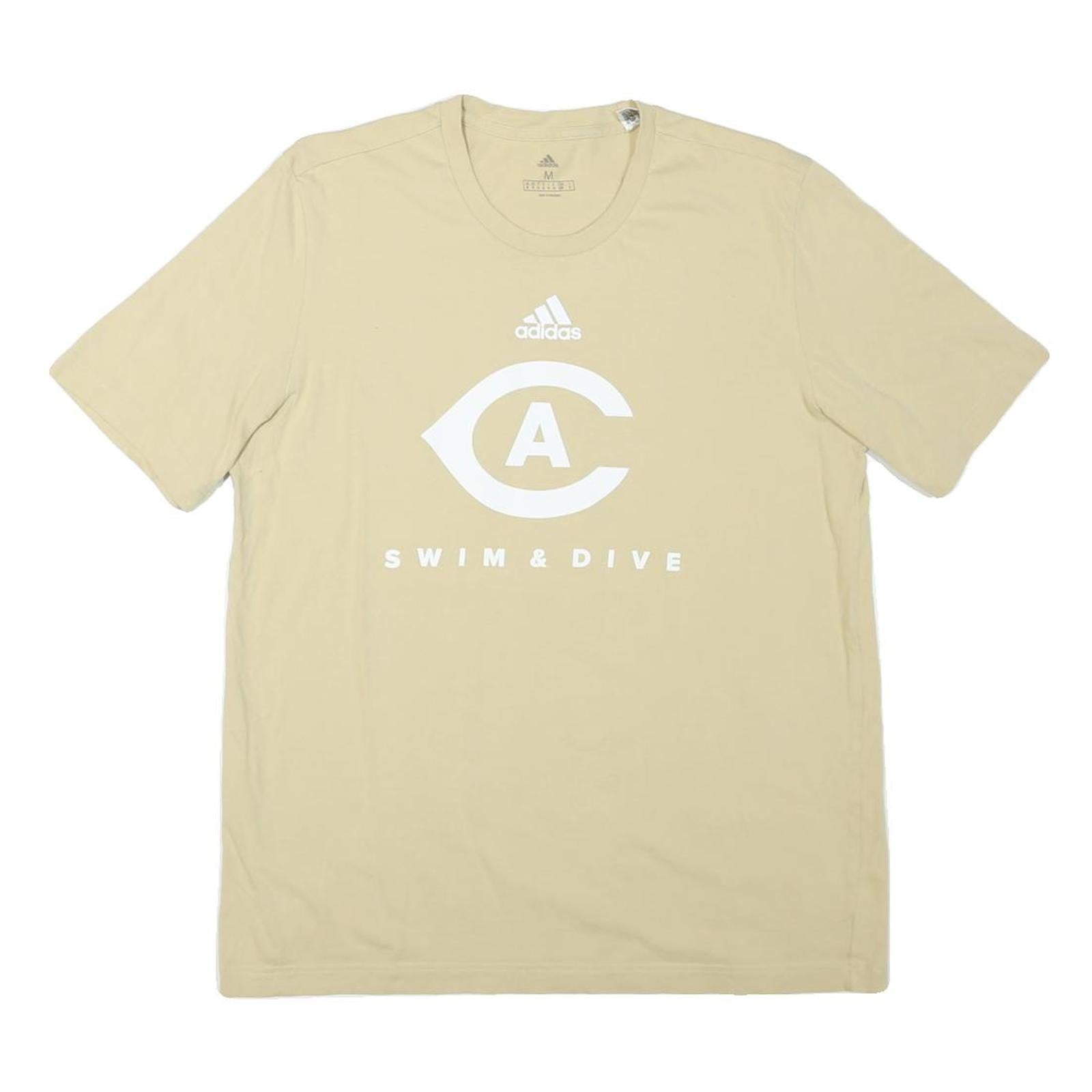 Buy ADIDAS Mens Beige Swim & Dive Graphic T-Shirt M Short Sleeve Crew Neck Refurbished - $15.59 ADIDAS Mens Beige Swim & Dive Graphic T-Shirt M Short Sleeve Crew Neck Refurbished - N/A refurbished available on Cerqular