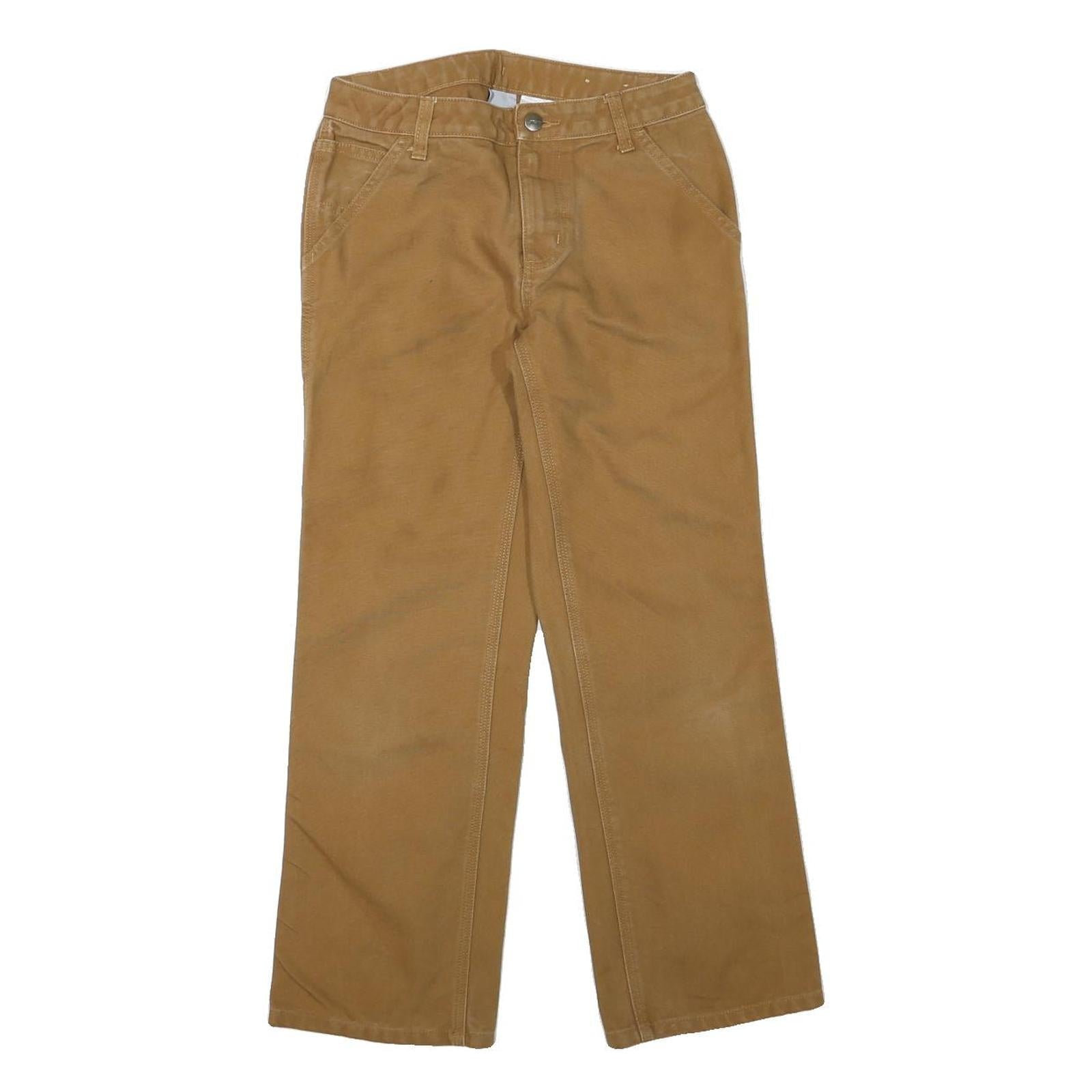 Buy CARHARTT Womens Cotton Blend Brown Regular Straight Trousers W26 L25 Durable Refurbished - $49.39 CARHARTT Womens Cotton Blend Brown Regular Straight Trousers W26 L25 Durable Refurbished - N/A refurbished available on Cerqular