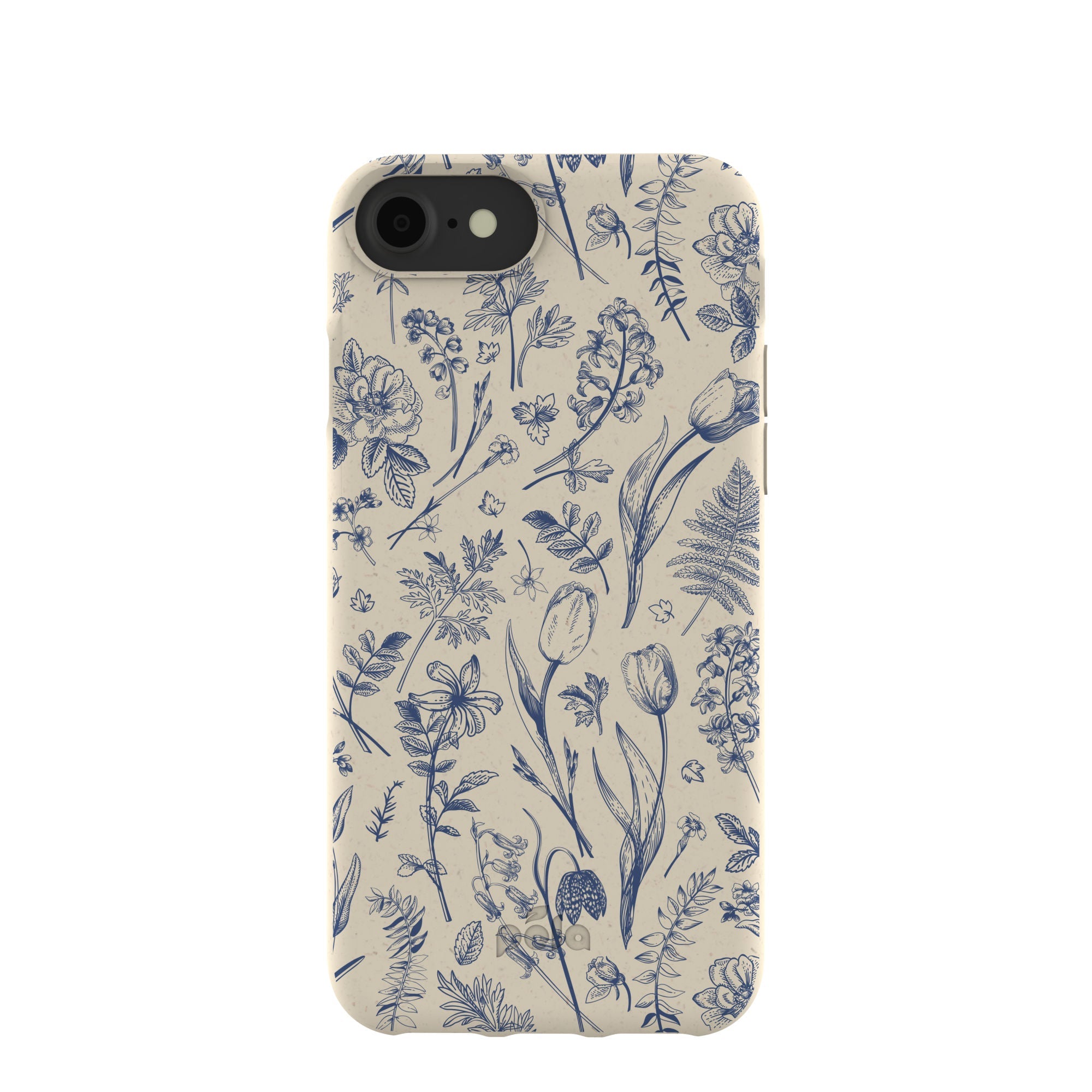London Fog Indigo Bouquet iPhone 6/6s/7/8/SE Case Refurbished - Pela Case refurbished available on Cerqular