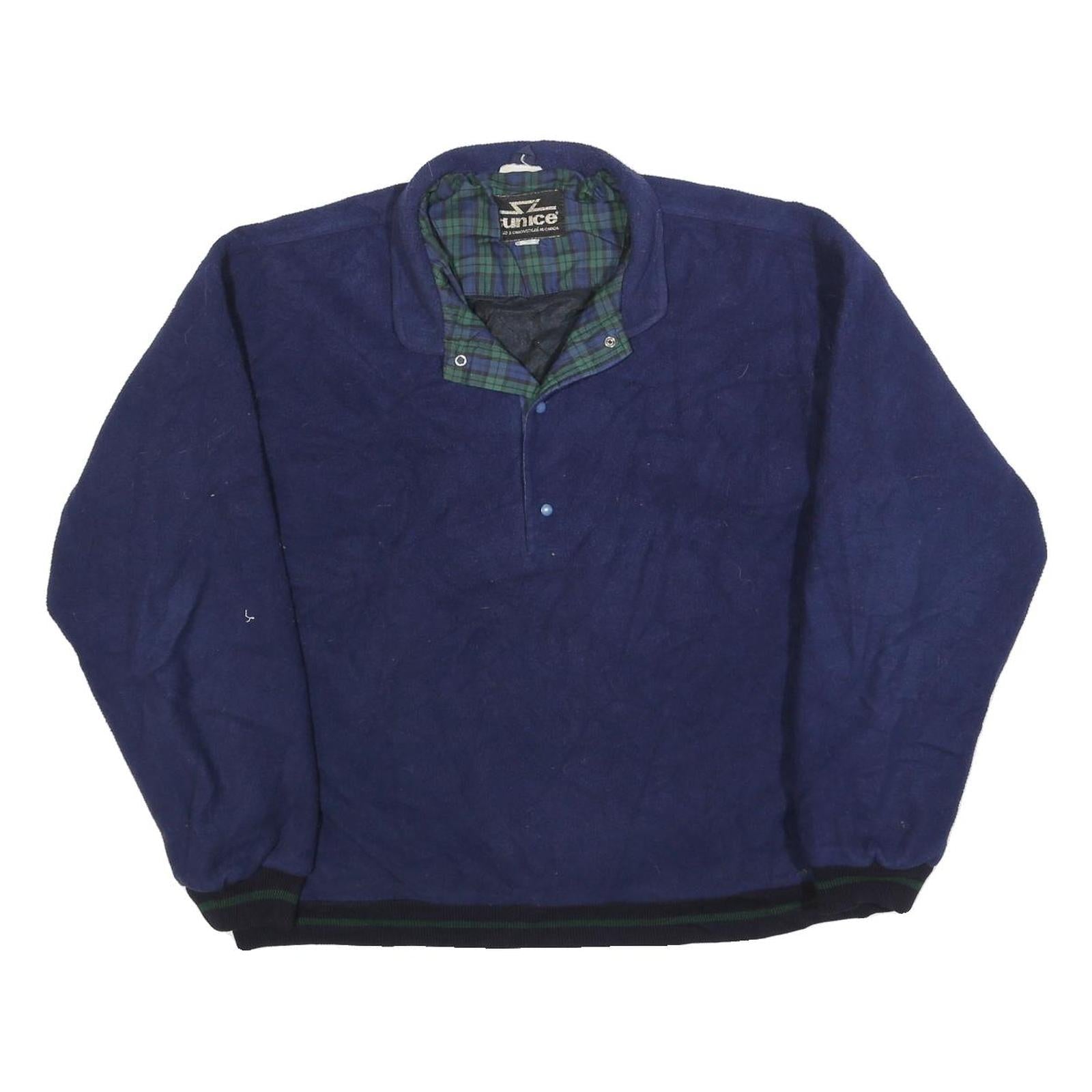 SUN ICE Mens Blue Plain Pullover Jumper Crew Neck Basic Knit L Polyester Refurbished - N/A refurbished available on Cerqular