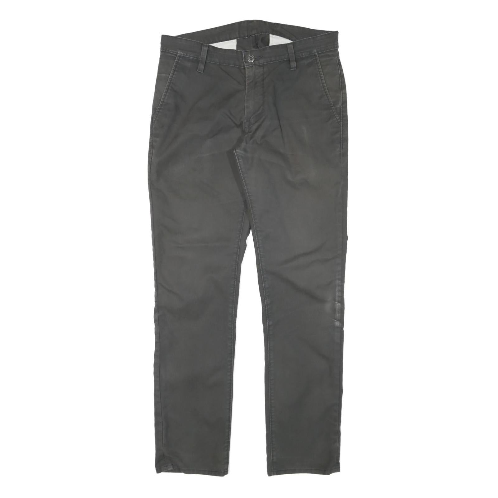 Buy LEVI'S Mens Cotton Blend Grey Slim Straight Trousers W32 L30 Casual Comfort Zip Refurbished - $41.59 LEVI'S Mens Cotton Blend Grey Slim Straight Trousers W32 L30 Casual Comfort Zip Refurbished - N/A refurbished available on Cerqular