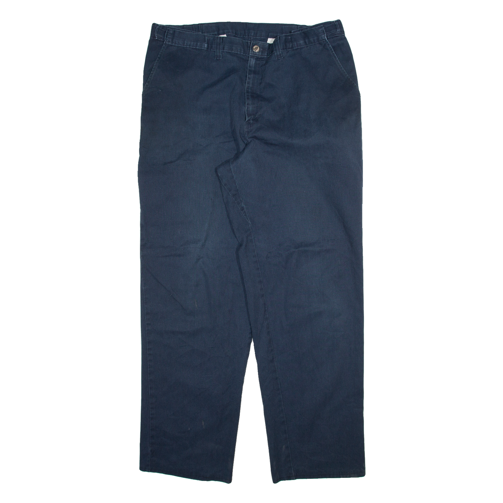 DICKIES Mens Trousers Blue Relaxed Straight W38 L32 Refurbished - N/A refurbished available on Cerqular
