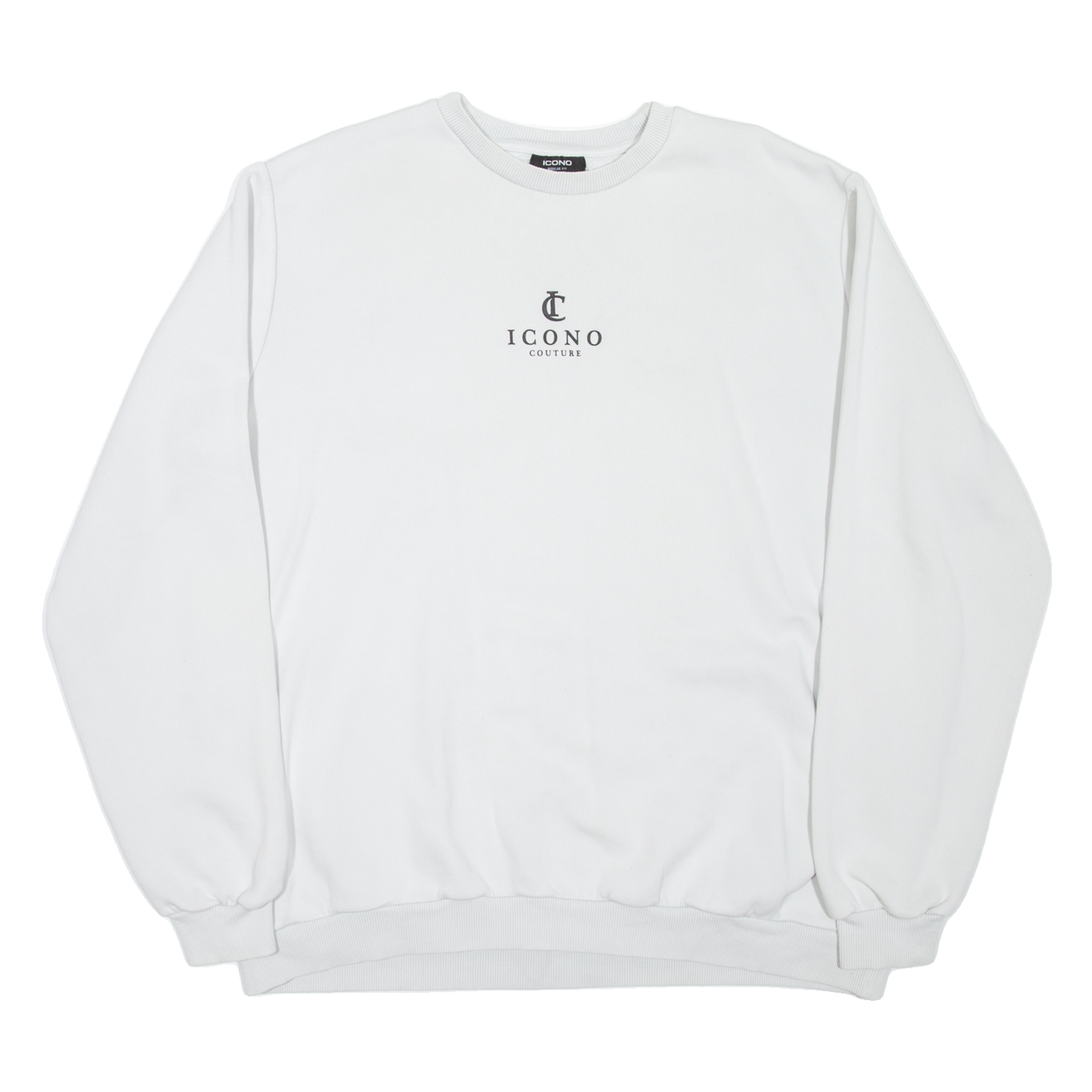 ICONO Mens Sweatshirt Grey 2XL Refurbished - N/A refurbished available on Cerqular