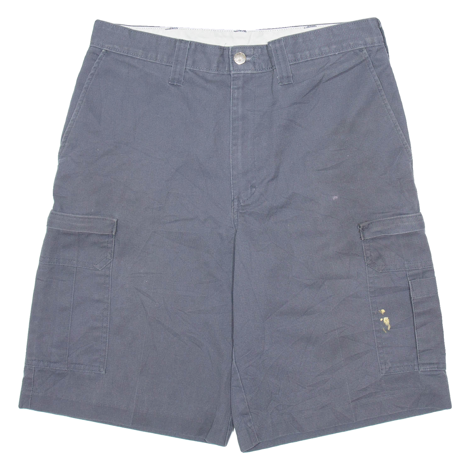 DICKIES Mens Workwear Shorts Grey Relaxed M W33 Refurbished - N/A refurbished available on Cerqular
