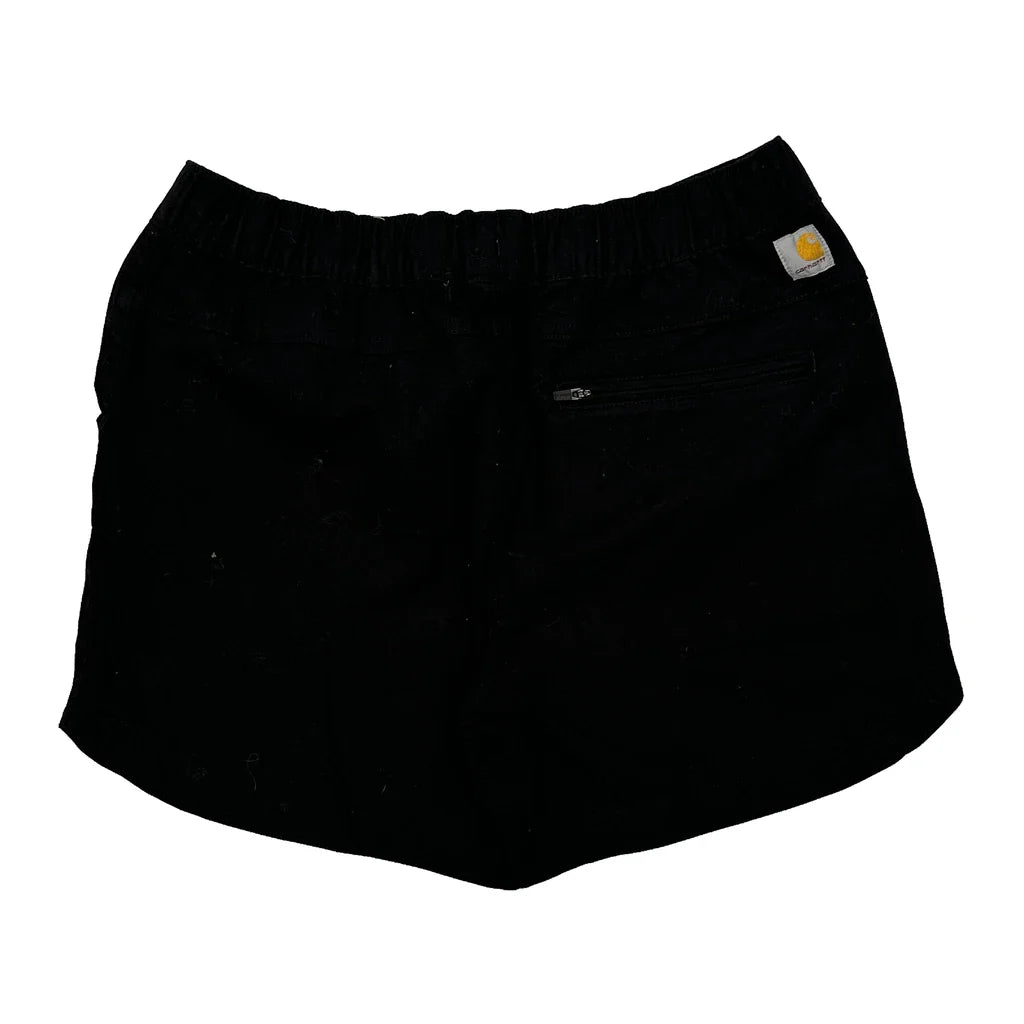 Carhartt Shorts - Small Black Cotton Blend Refurbished - Thrifted (note: this is a term often used to describe second- refurbished available on Cerqular