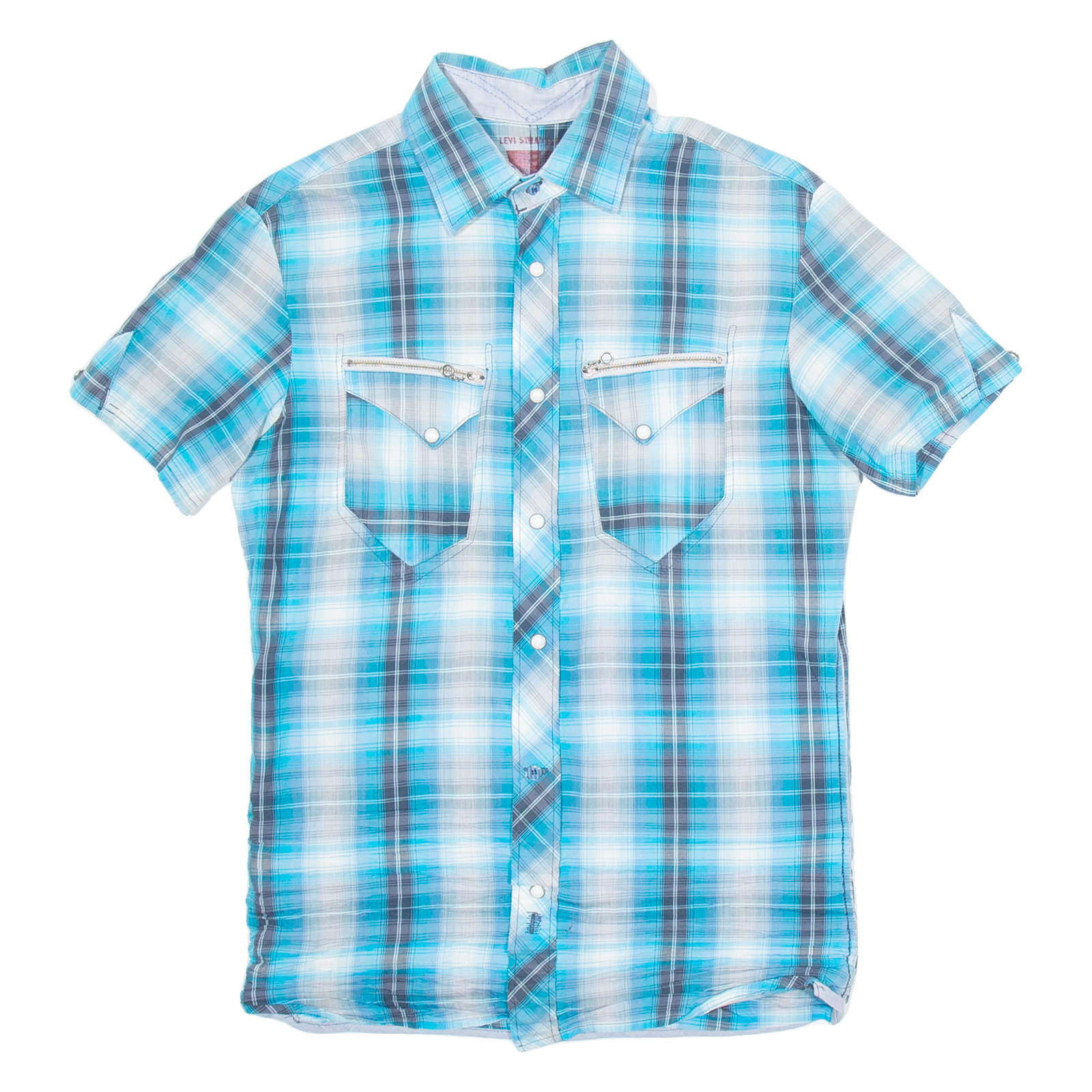 Buy LEVI'S Mens Shirt Blue Check S Refurbished - $31.19 LEVI'S Mens Shirt Blue Check S Refurbished - N/A refurbished available on Cerqular
