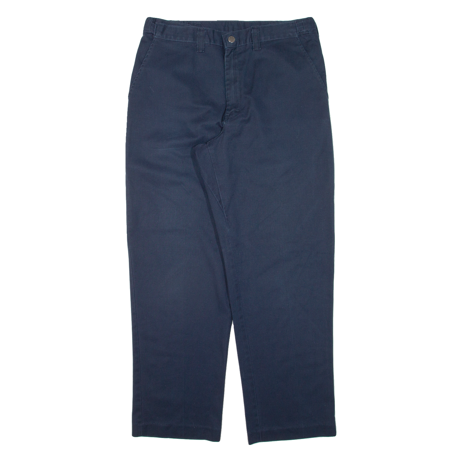 DICKIES Workwear Mens Trousers Blue Regular Straight W34 L30 Refurbished - N/A refurbished available on Cerqular