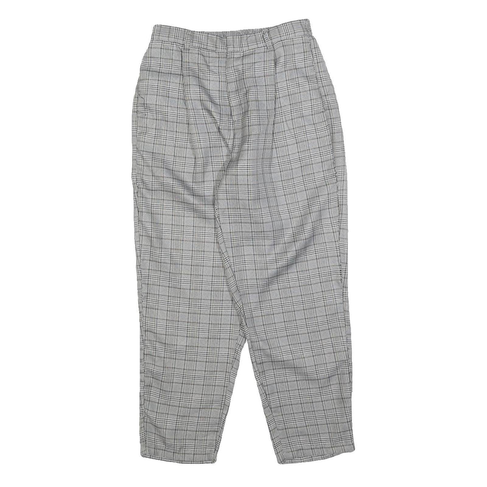 Buy Womens Regular Check Grey Trousers W25 L25 Zip Closure Comfortable Fashion Refurbished - $23.39 Womens Regular Check Grey Trousers W25 L25 Zip Closure Comfortable Fashion Refurbished - N/A refurbished available on Cerqular