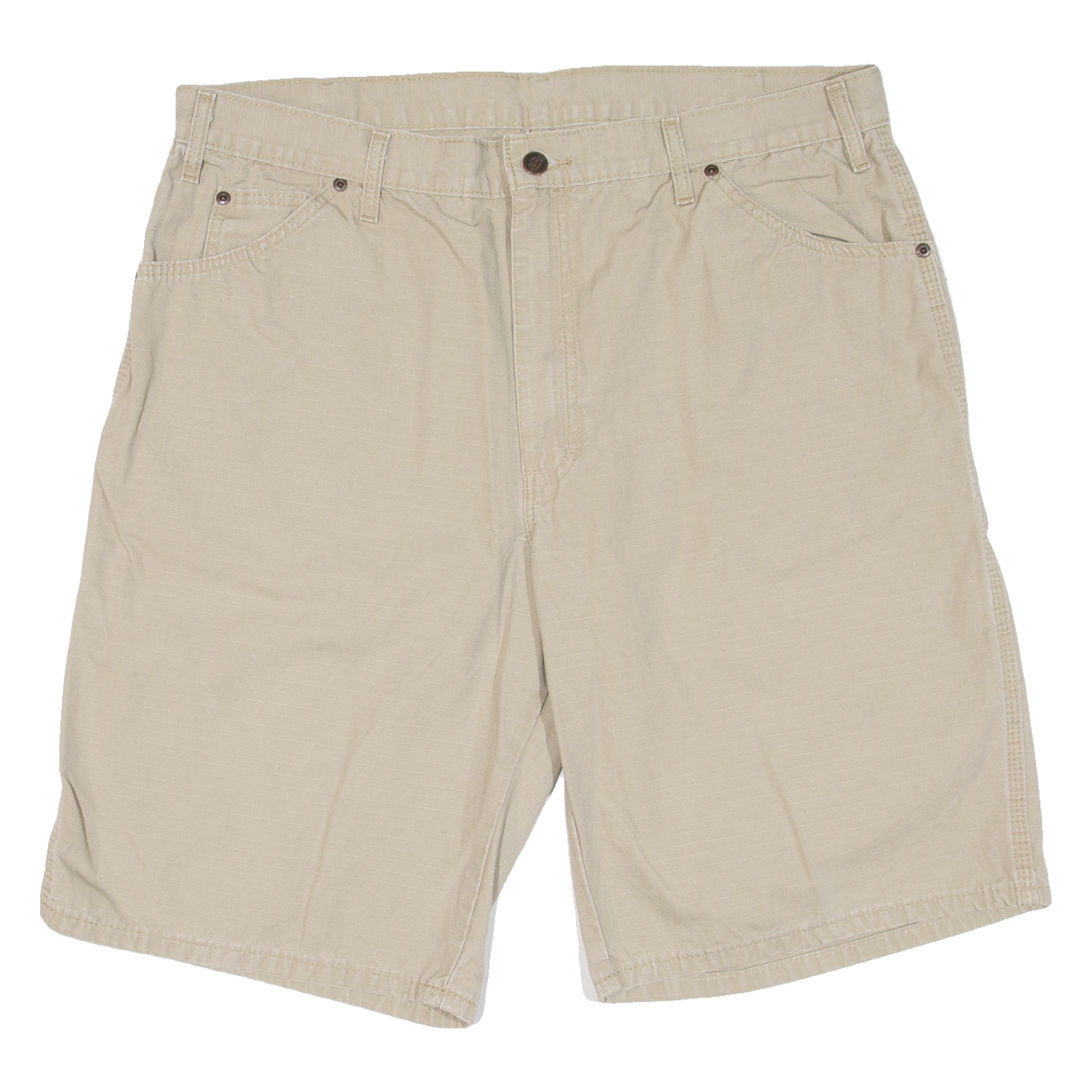 DICKIES Mens Workwear Shorts Beige L W36 Refurbished - N/A refurbished available on Cerqular