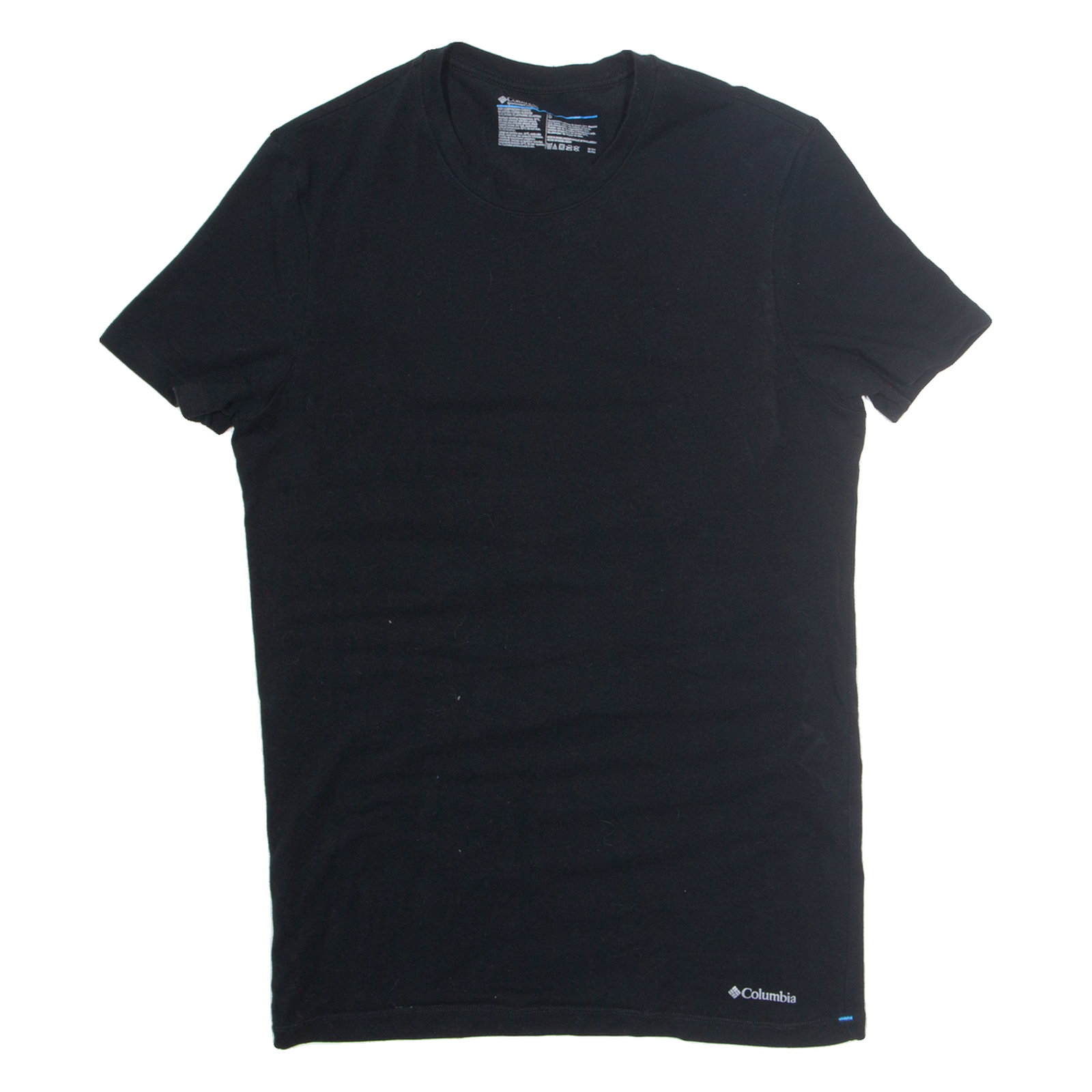 COLUMBIA Mens T-Shirt Black S Refurbished - N/A refurbished available on Cerqular