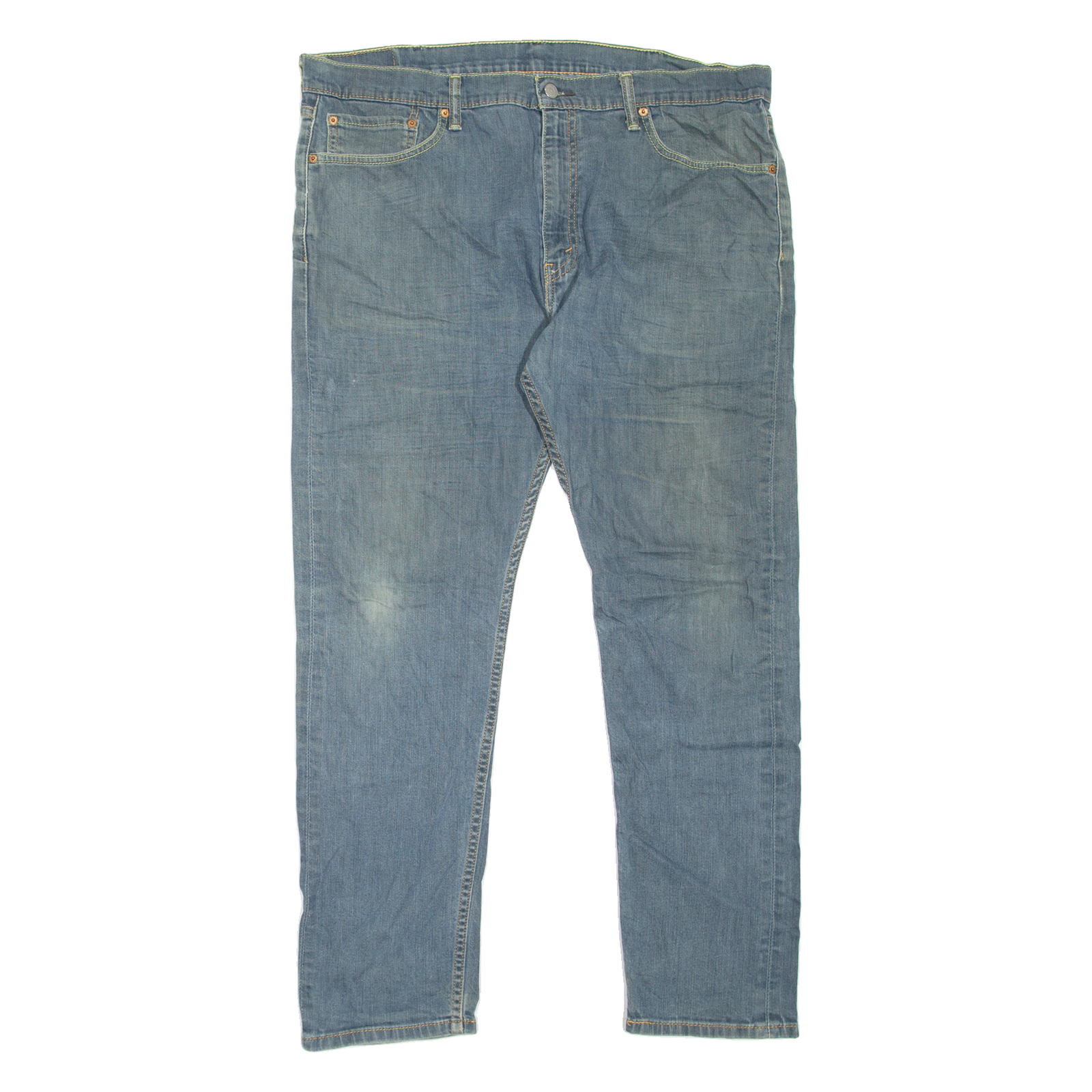 LEVI'S 508 Jeans Mens Blue Regular Tapered Stone Wash W38 L32 Refurbished - N/A refurbished available on Cerqular