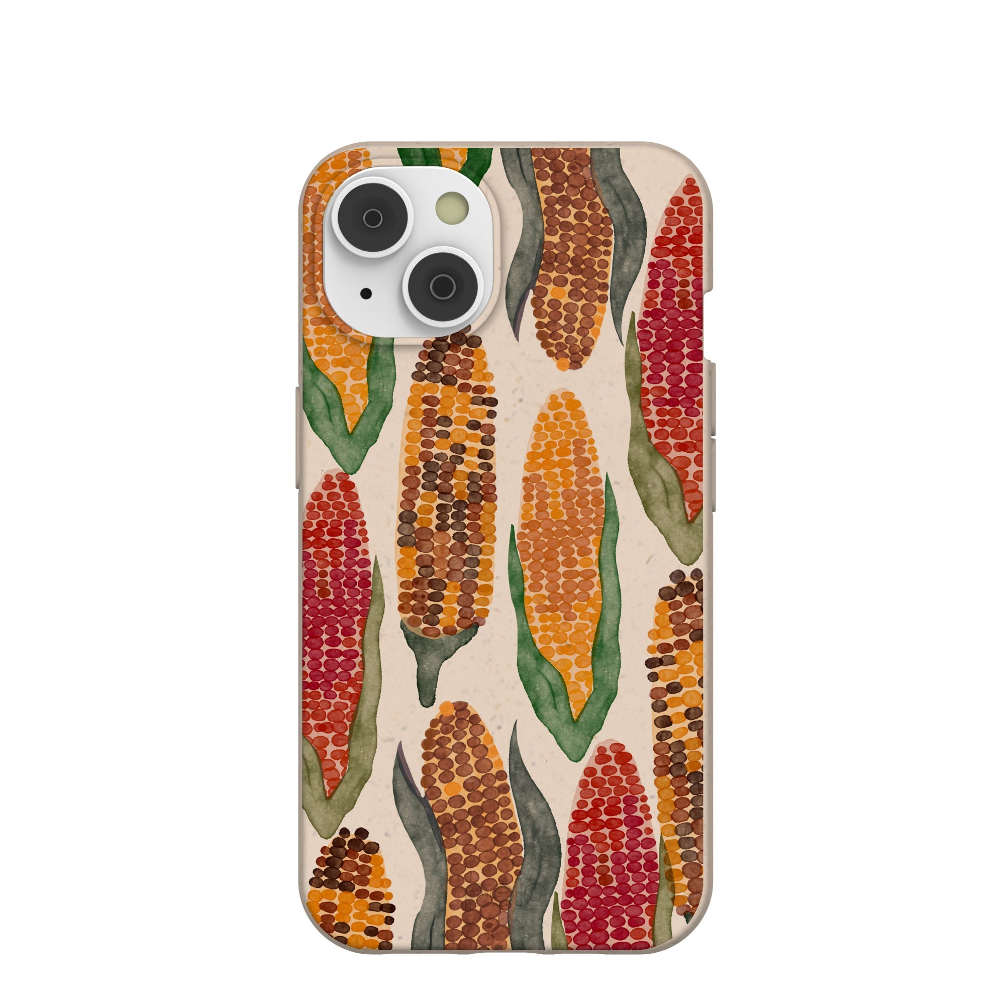 Seashell Cornfield iPhone 14/16e Case Refurbished - Pela Case refurbished available on Cerqular