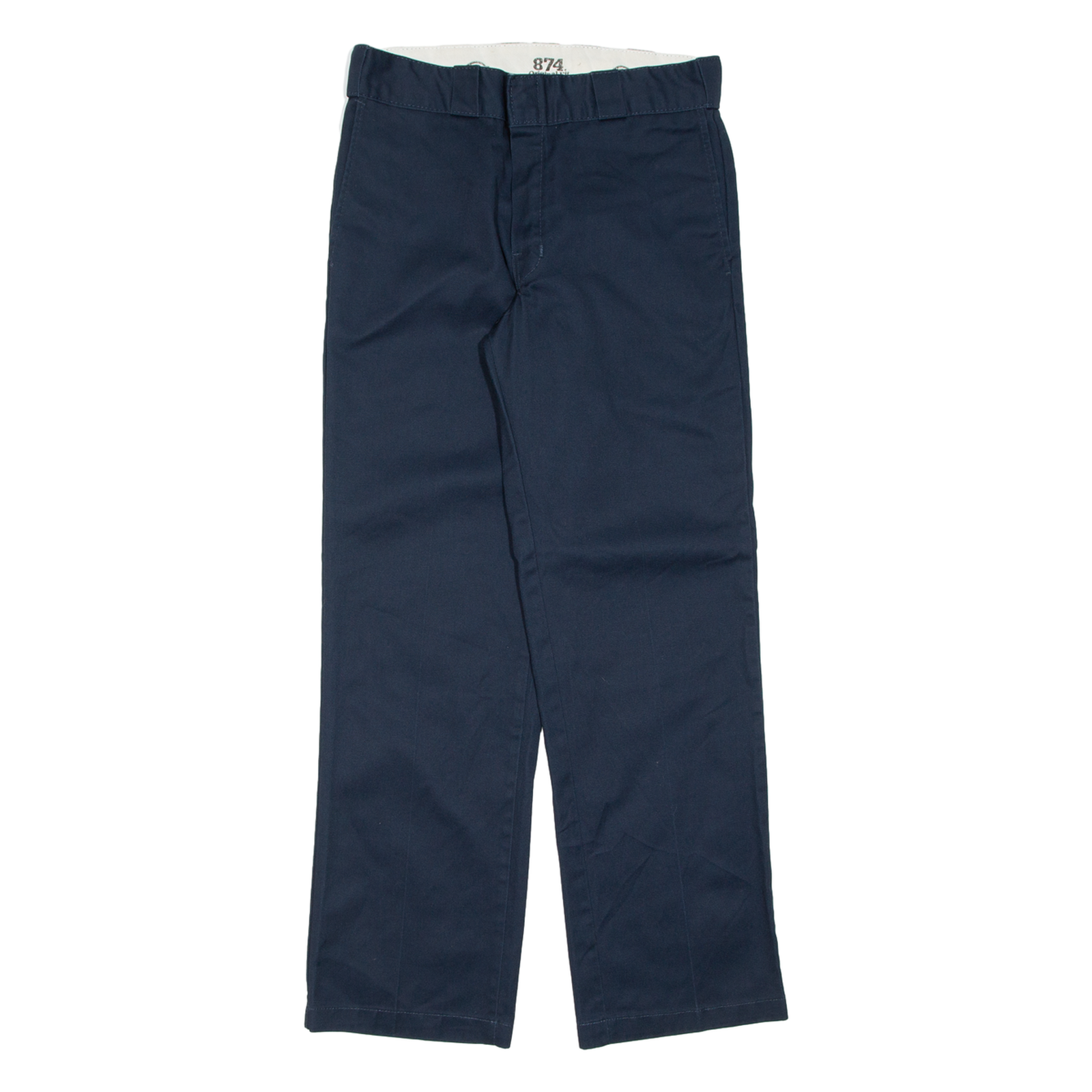 DICKIES Chino Mens Trousers Blue Regular Straight W30 L30 Refurbished - N/A refurbished available on Cerqular