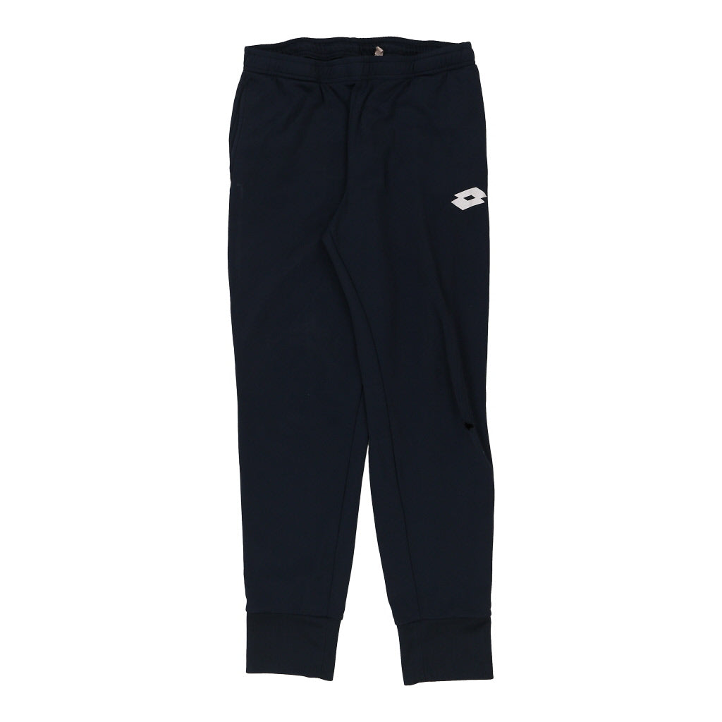 Lotto Tracksuit - Large Navy Polyester Refurbished - Thrifted (note: this is a term often used to describe second- refurbished available on Cerqular