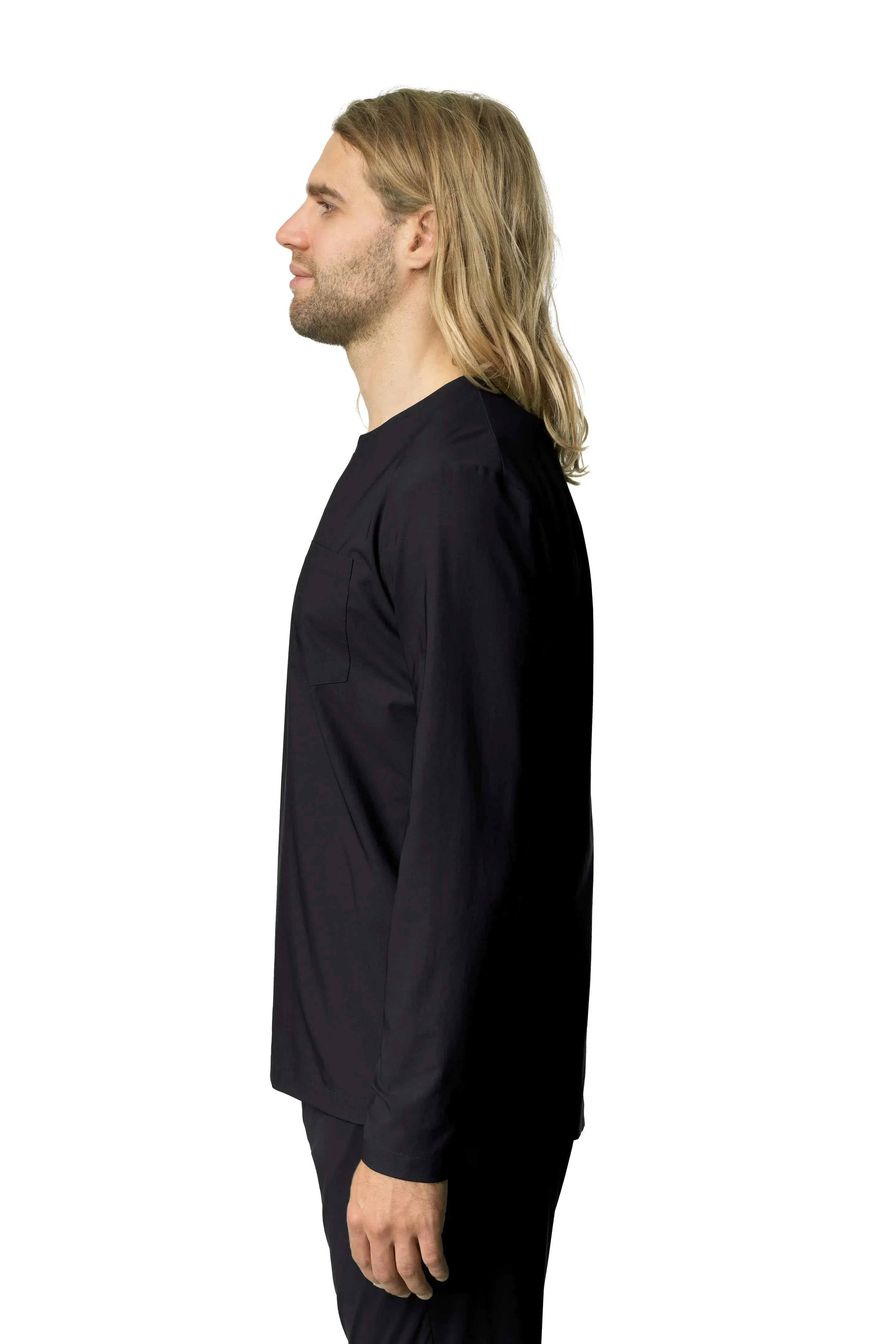 M's Cover Crew | Color: true black | Size: S Refurbished - Houdini Sportswear refurbished available on Cerqular