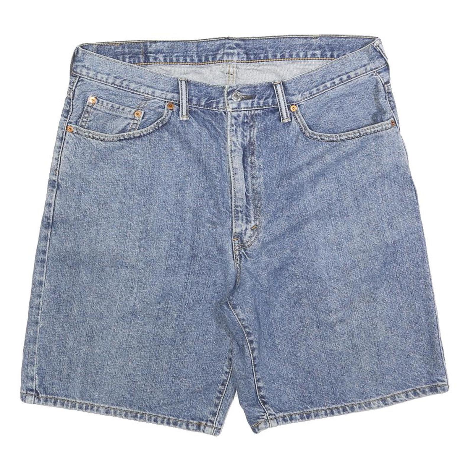 LEVI'S Mens Denim Blue Cotton Blend Casual Shorts XL W38 Classic Fit Refurbished - N/A refurbished available on Cerqular