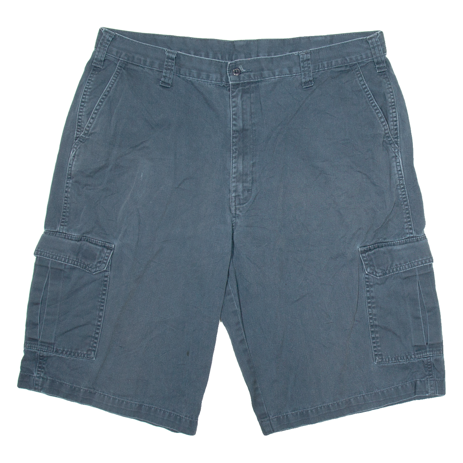 DICKIES Mens Cargo Shorts Blue XL W38 Refurbished - N/A refurbished available on Cerqular