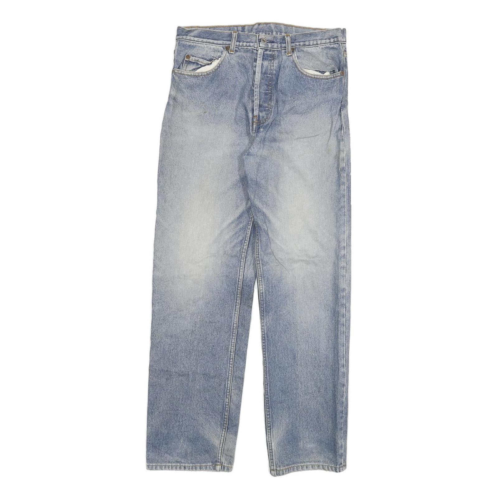 Buy LEVI'S 501 Mens Jeans Blue Regular Straight Denim Medium W30 L31 Classic Button Refurbished - $32.49 LEVI'S 501 Mens Jeans Blue Regular Straight Denim Medium W30 L31 Classic Button Refurbished - N/A refurbished available on Cerqular