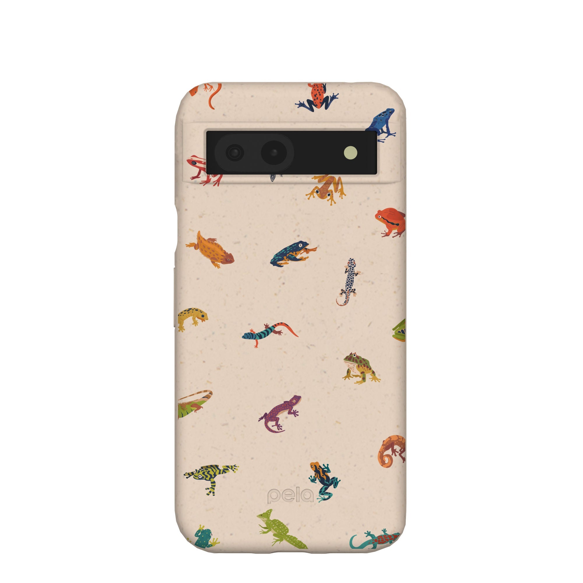 Seashell Tiny Amphibians Google Pixel 8a Case Refurbished - Pela Case refurbished available on Cerqular