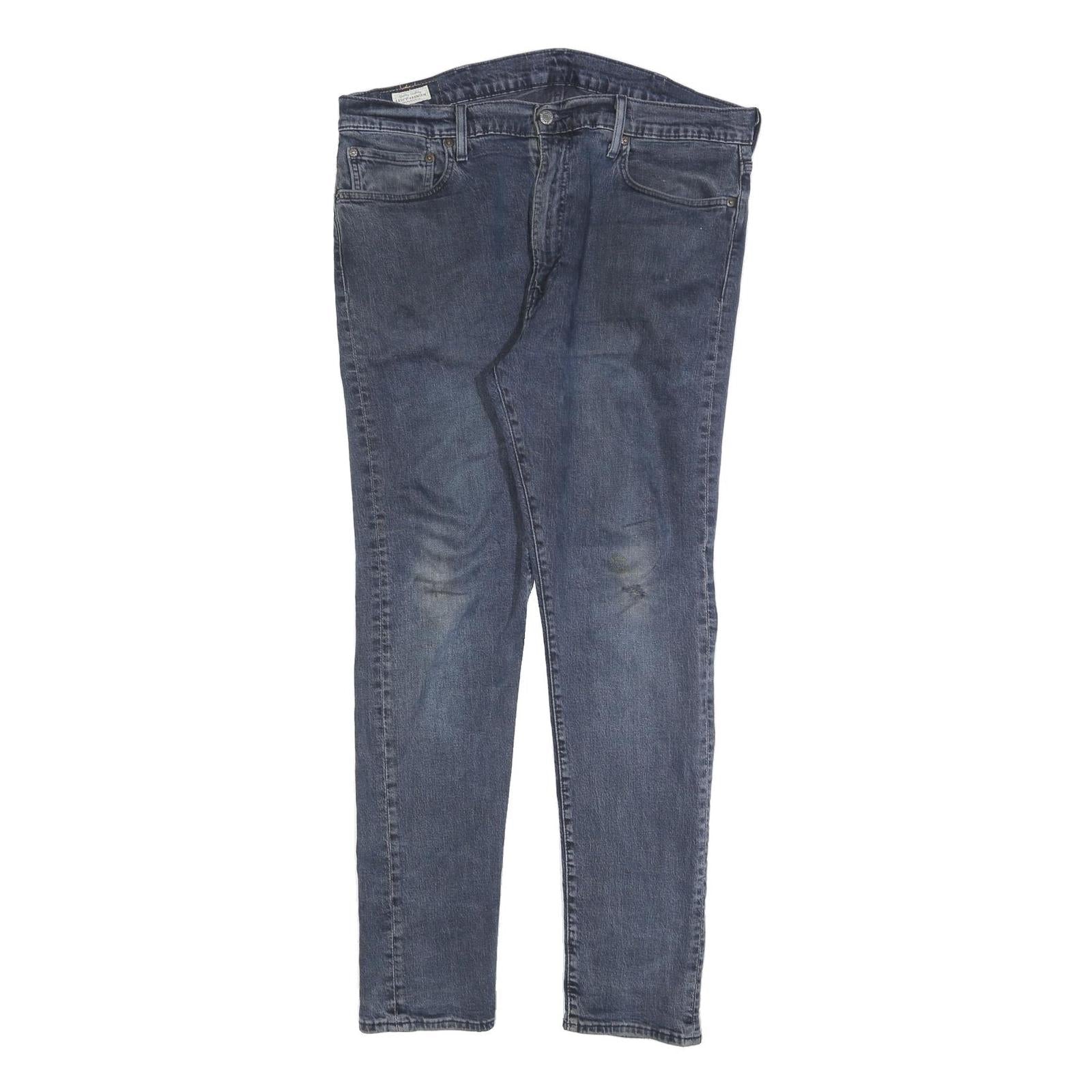 LEVI'S Mens Slim Blue Denim Jeans W38 L32 Cotton Blend Zip Classic Casual Refurbished - N/A refurbished available on Cerqular