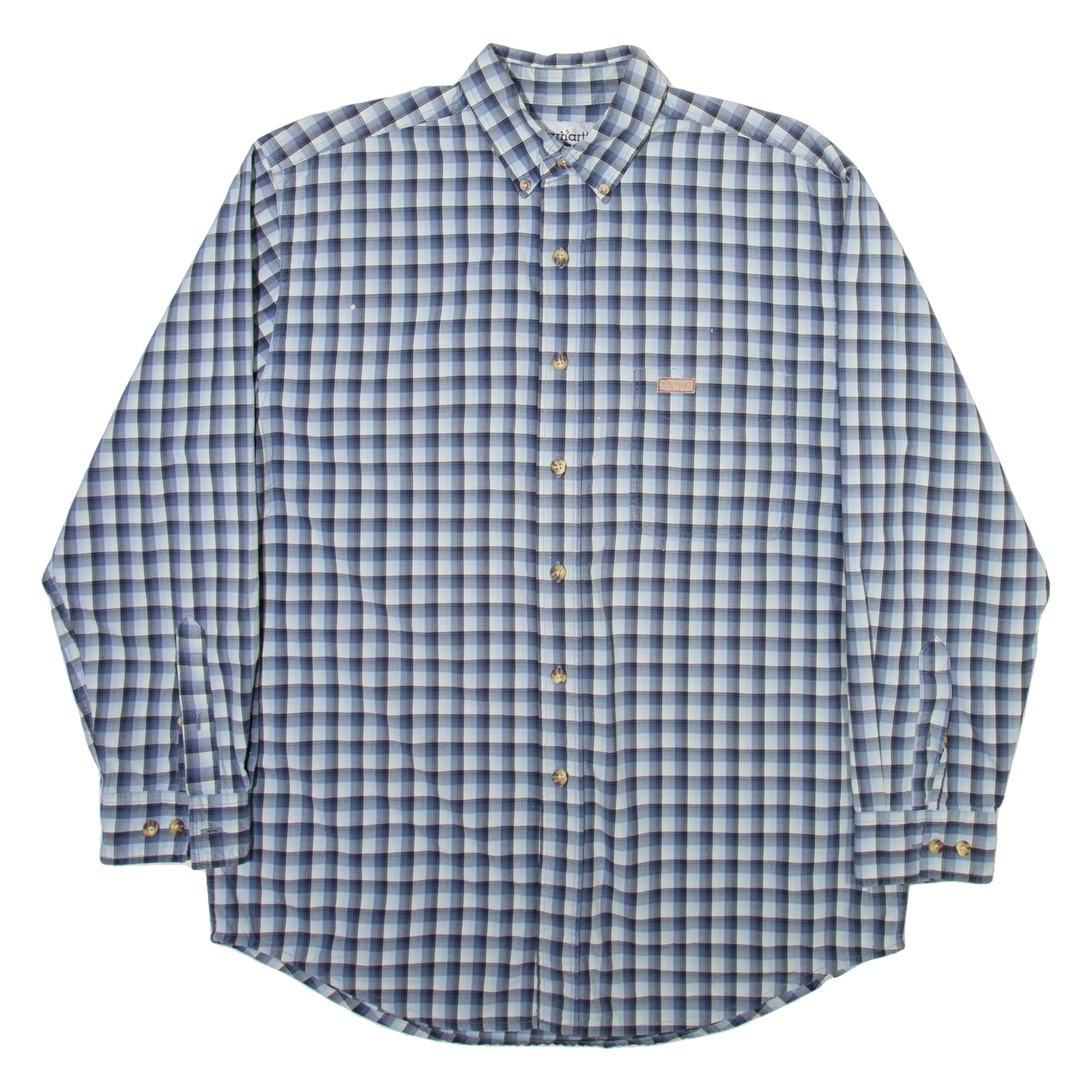 Buy CARHARTT Mens Shirt Blue Check Long Sleeve M Refurbished - $44.19 CARHARTT Mens Shirt Blue Check Long Sleeve M Refurbished - N/A refurbished available on Cerqular