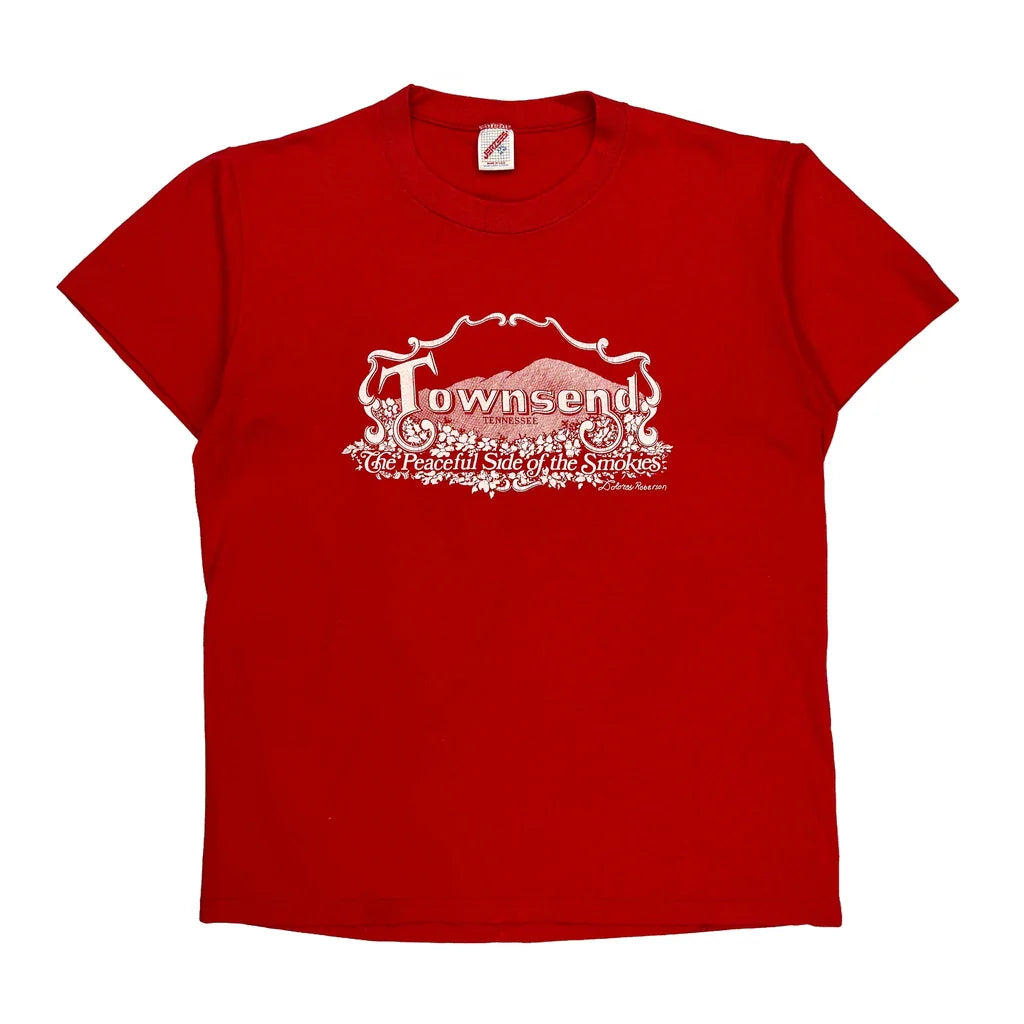 Buy Townsend Tennessee Jerzees Single Stitch T-Shirt - 2XL Red Cotton Refurbished - $26.79 Townsend Tennessee Jerzees Single Stitch T-Shirt - 2XL Red Cotton Refurbished - Thrifted (note: this is a term often used to describe second- refurbished available on Cerqular