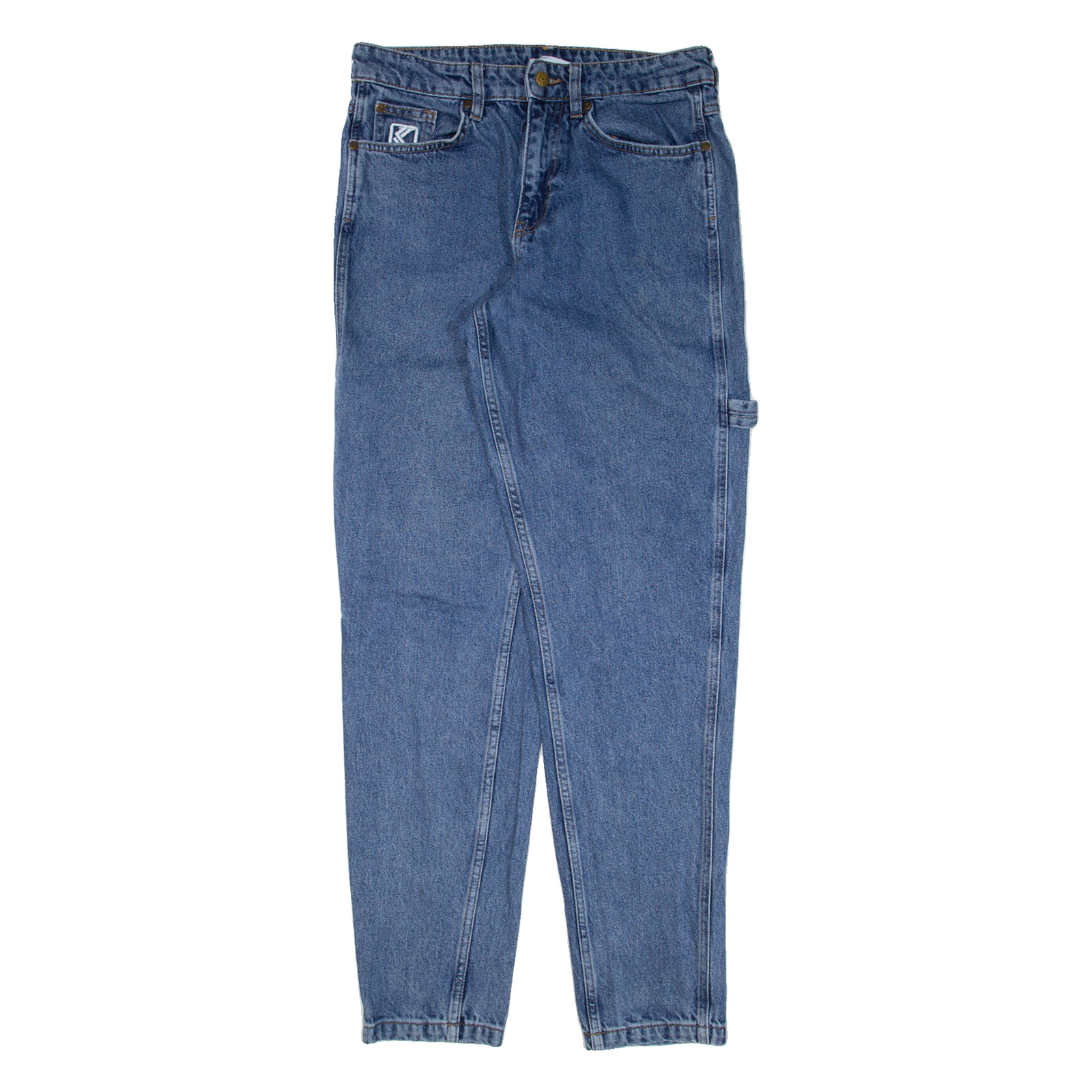 KARL KANI Carpenter Mens Jeans Blue Regular Tapered W29 L31 Refurbished - N/A refurbished available on Cerqular