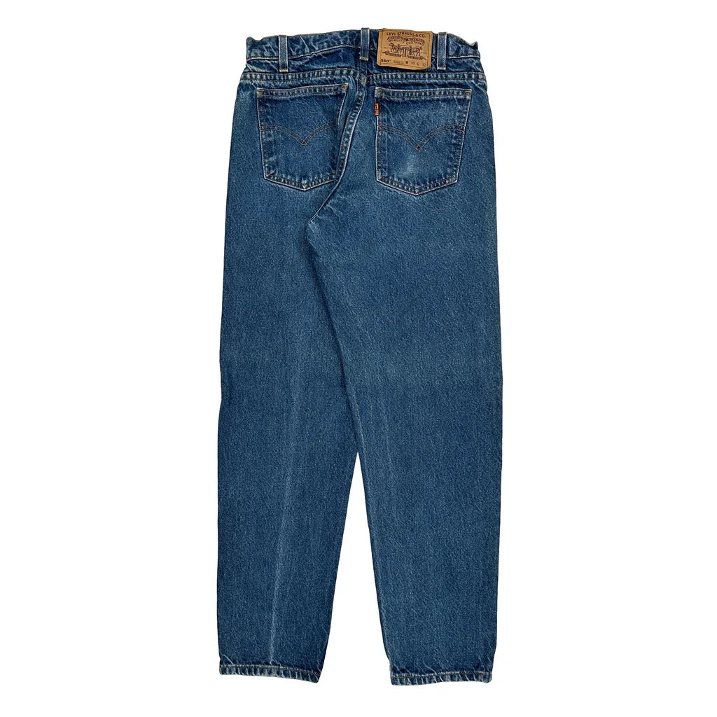 Levis 550 Jeans - 28W 32L Blue Cotton Refurbished - Thrifted (note: this is a term often used to describe second- refurbished available on Cerqular