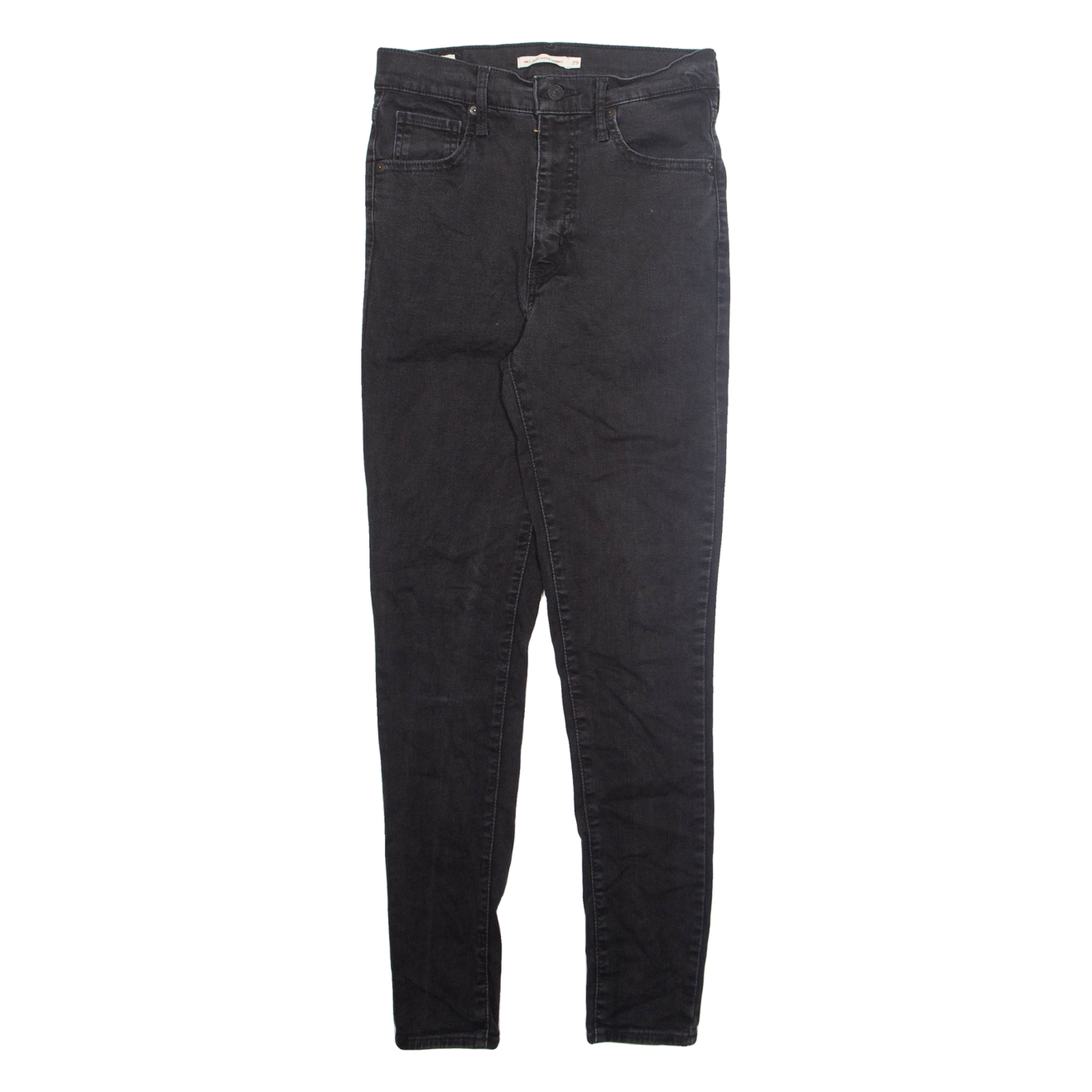 LEVI'S Womens Jeans Black Slim Skinny W29 L30 Refurbished - N/A refurbished available on Cerqular