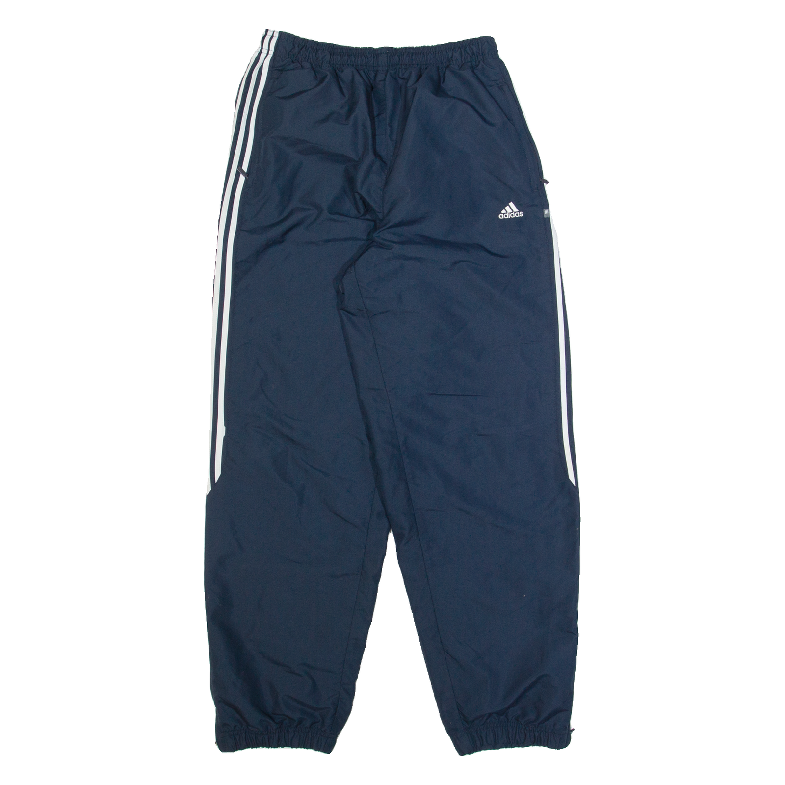 ADIDAS Womens Track Pants Blue Tapered M W26 L29 Refurbished - N/A refurbished available on Cerqular