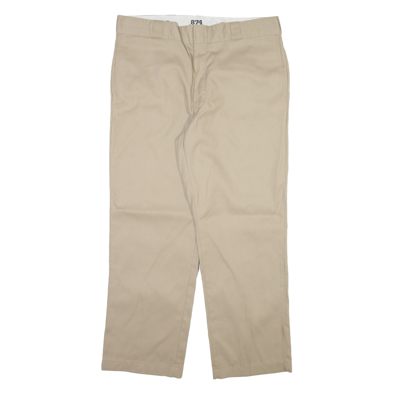 DICKIES 874 Workwear Mens Trousers Beige Regular Straight W38 L30 Refurbished - N/A refurbished available on Cerqular