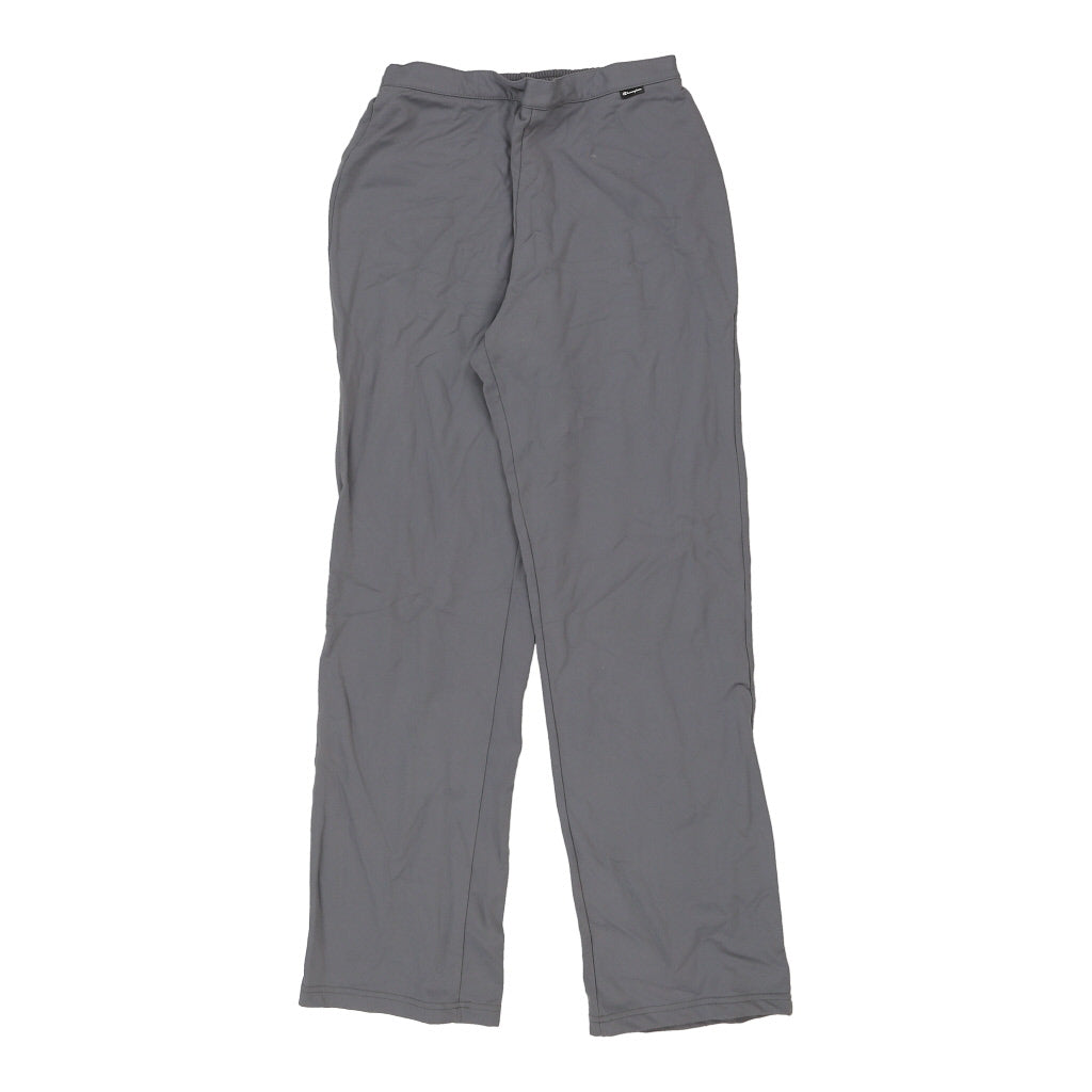 Champion Tracksuit - Small Grey Polyester Refurbished - Thrifted (note: this is a term often used to describe second- refurbished available on Cerqular