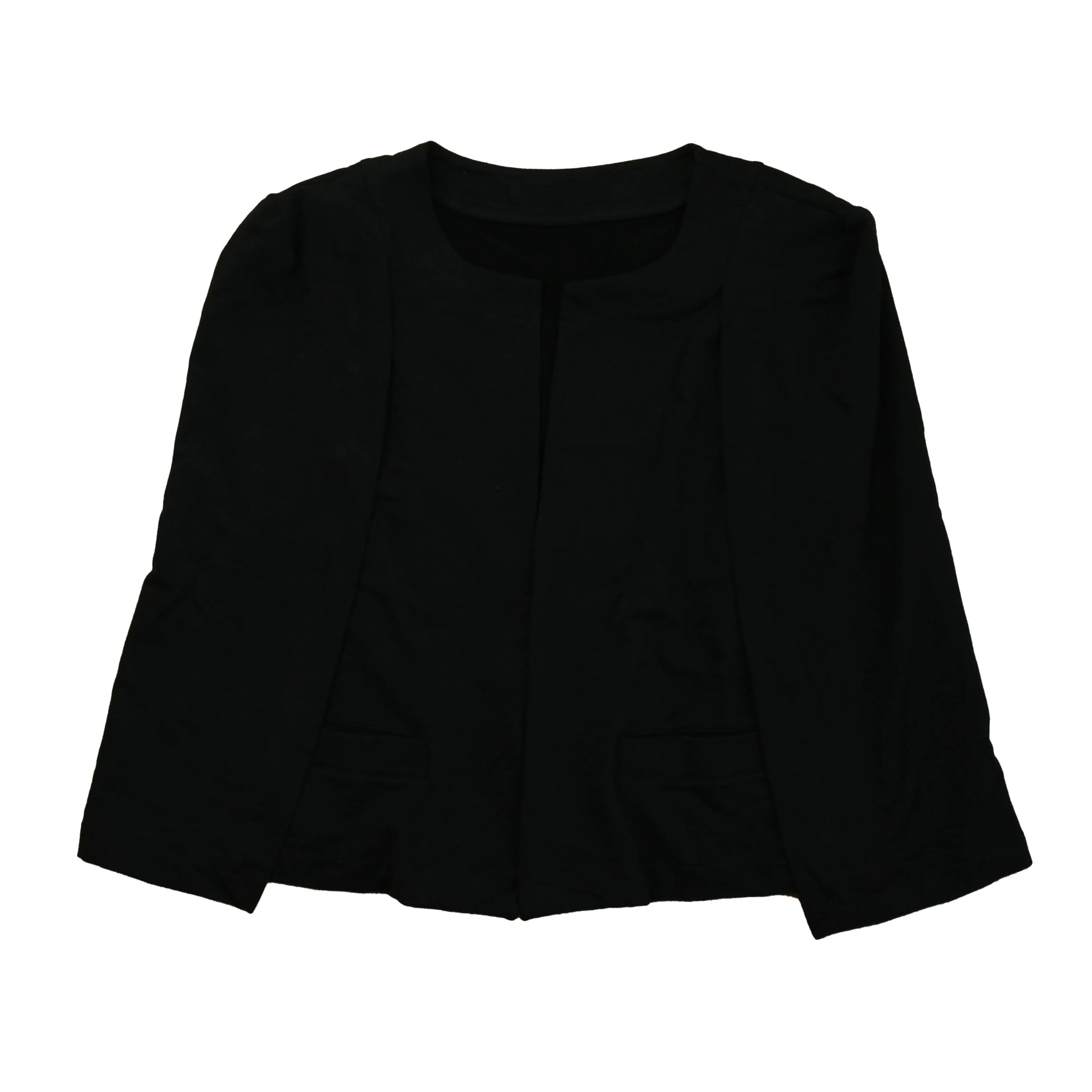 Pre-owned Jacket size: Womens Large | Color: Black | Clothing Size: XS Refurbished - N/A (Note: There is no well-known brand named "M refurbished available on Cerqular