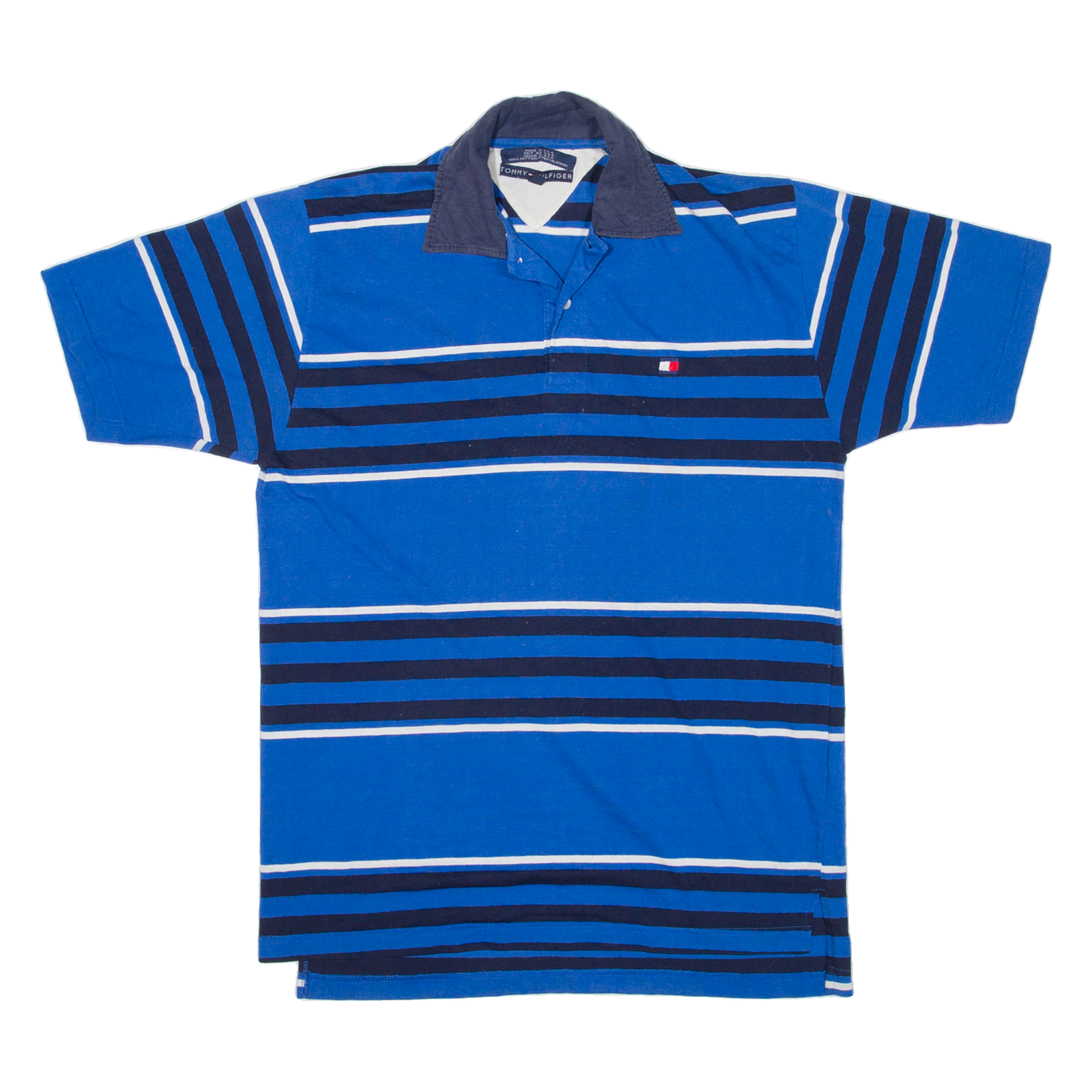 Buy TOMMY HILFIGER Mens Polo Shirt Blue Striped L Refurbished - $33.79 TOMMY HILFIGER Mens Polo Shirt Blue Striped L Refurbished - N/A refurbished available on Cerqular