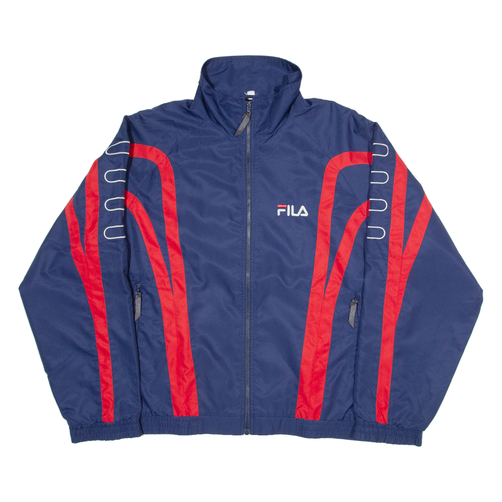 FILA Womens Track Jacket Blue M Refurbished - N/A refurbished available on Cerqular