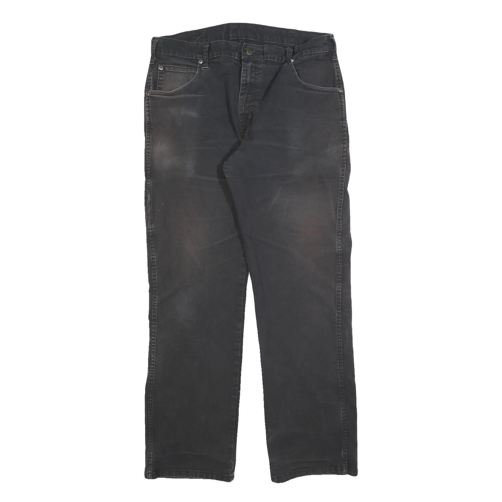 DICKIES Mens Regular Fit Jeans Black Denim W34 L32 Workwear Zip Closure Refurbished - N/A refurbished available on Cerqular