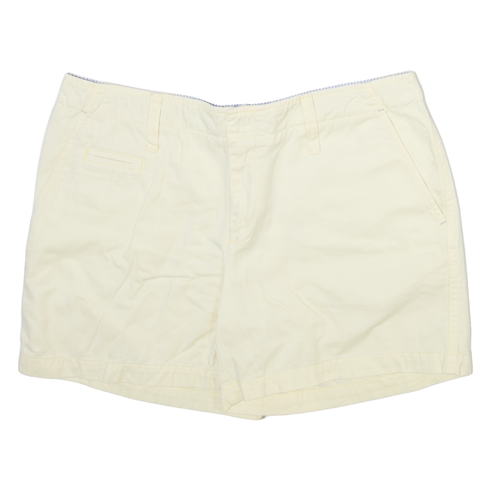 TOMMY HILFIGER Womens Casual Shorts Yellow M W32 Refurbished - N/A refurbished available on Cerqular