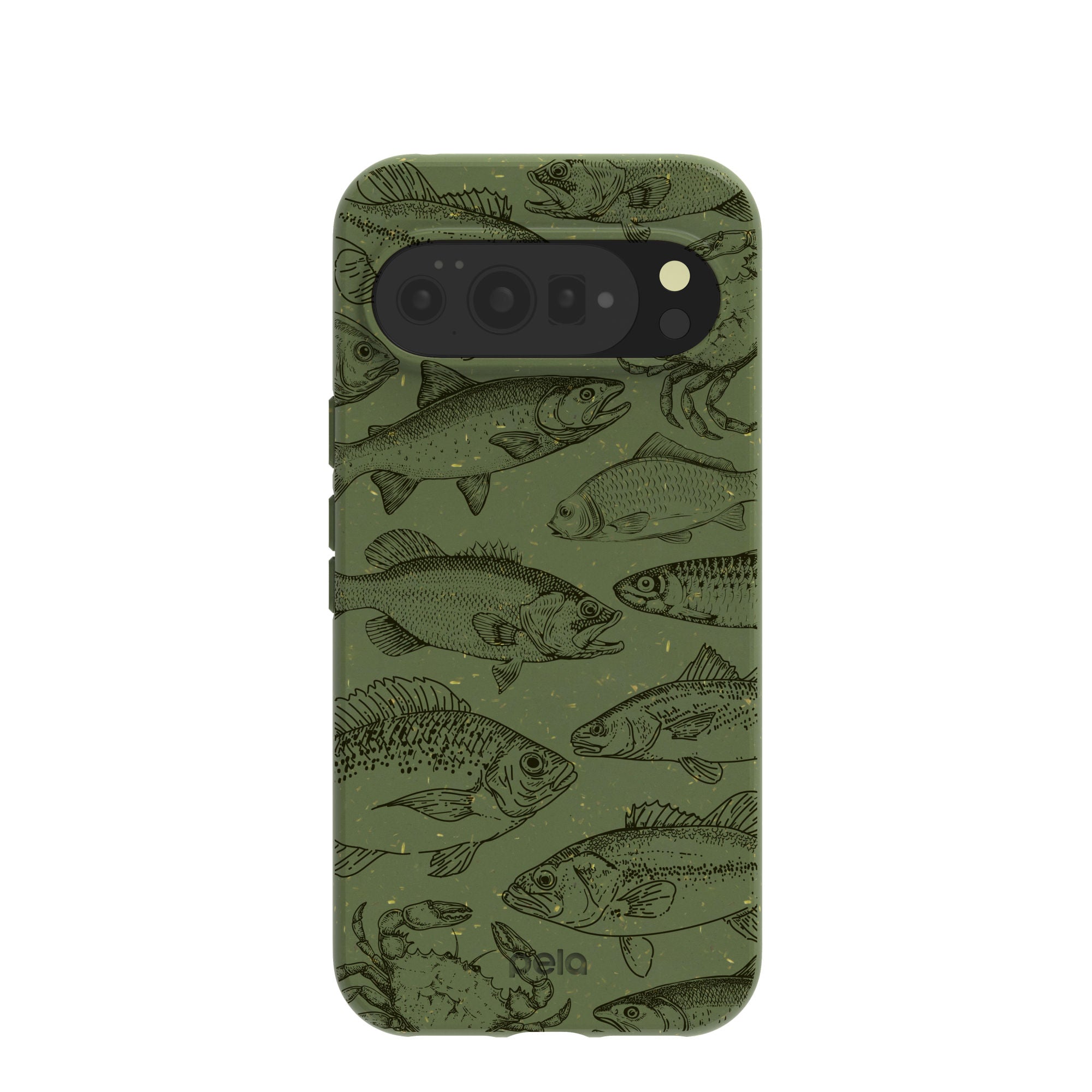 Forest Floor Fishing Lodge Google Pixel 10 Pro XL Case | PixelSnap Compatibility: Without PixelSnap Refurbished - Pela Case refurbished available on Cerqular