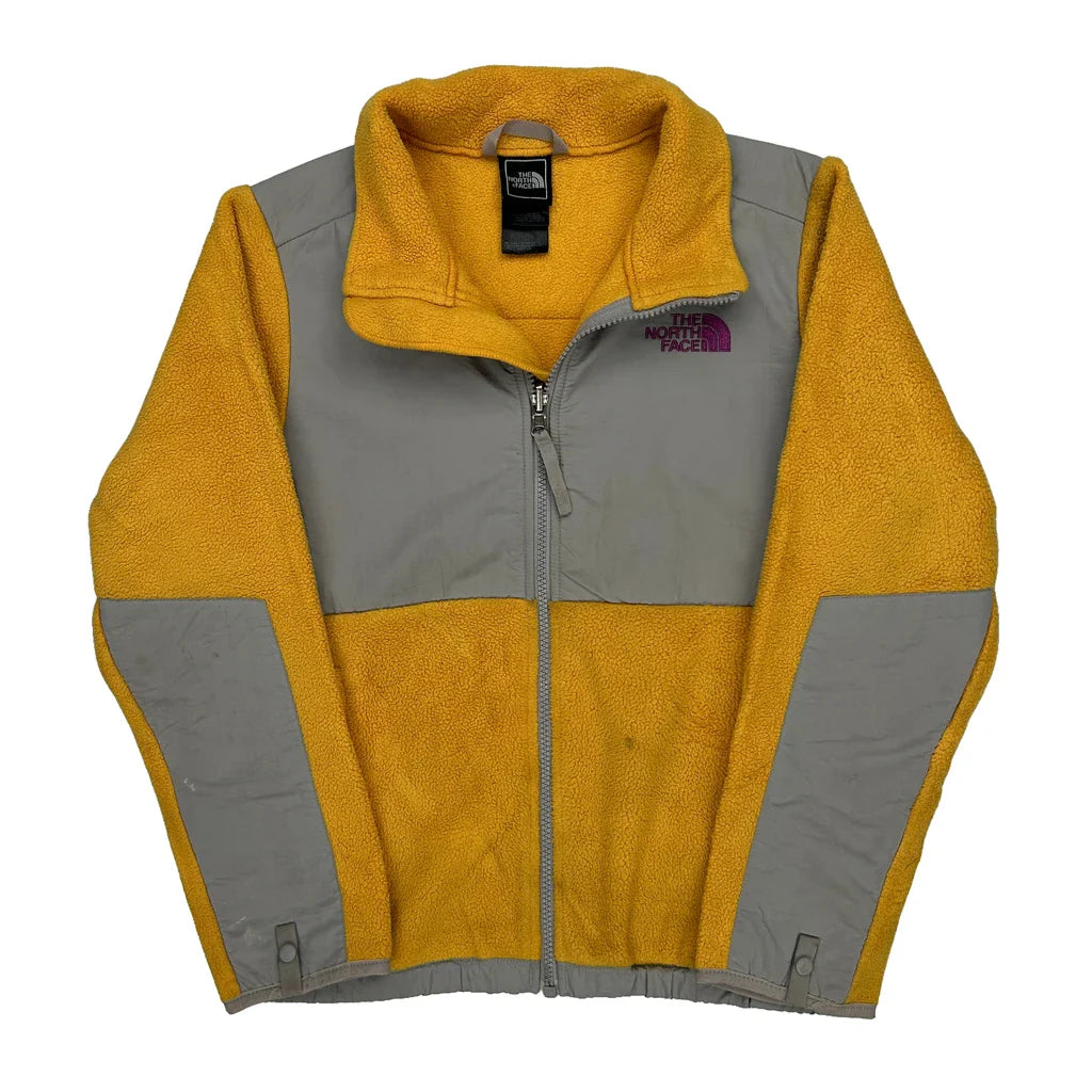 Age 10-12 The North Face Fleece Jacket - Medium Grey Polyester Refurbished - Thrifted (note: this is a term often used to describe second- refurbished available on Cerqular